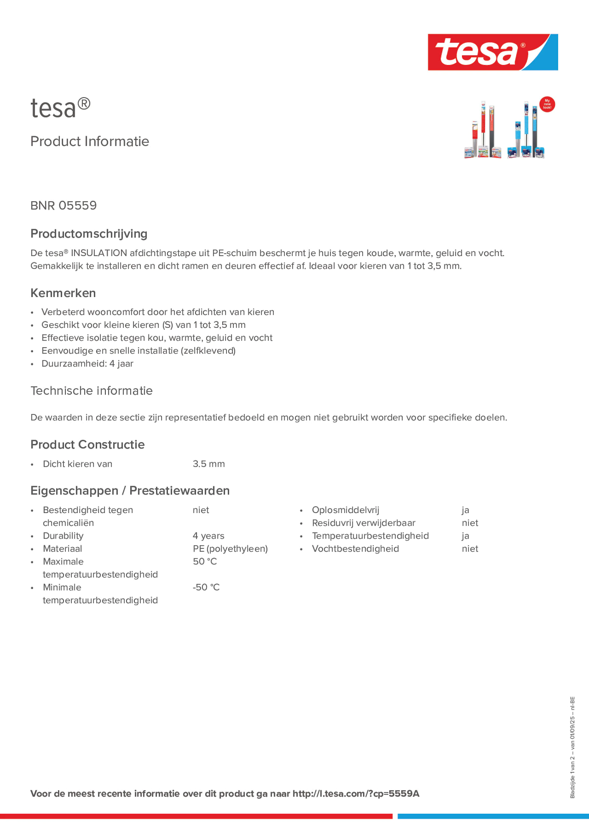 Product information_tesa® 05559_fr-BE_nl-BE