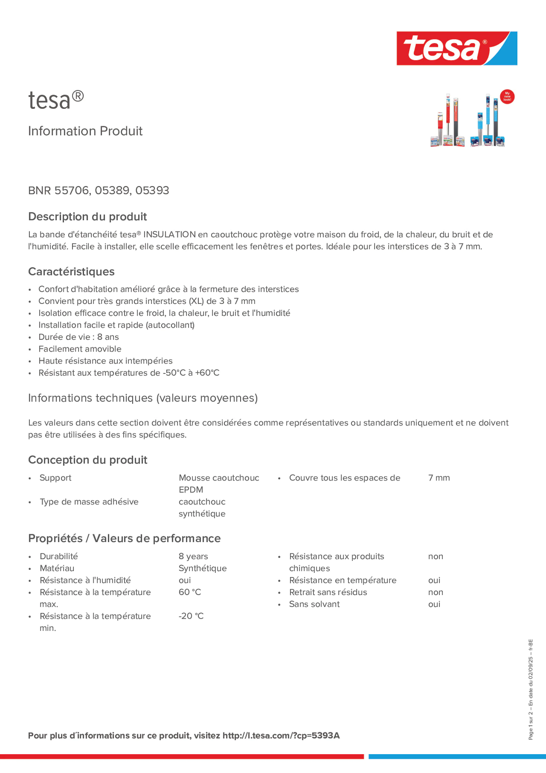 Product information_tesa® 55706_fr-BE_nl-BE