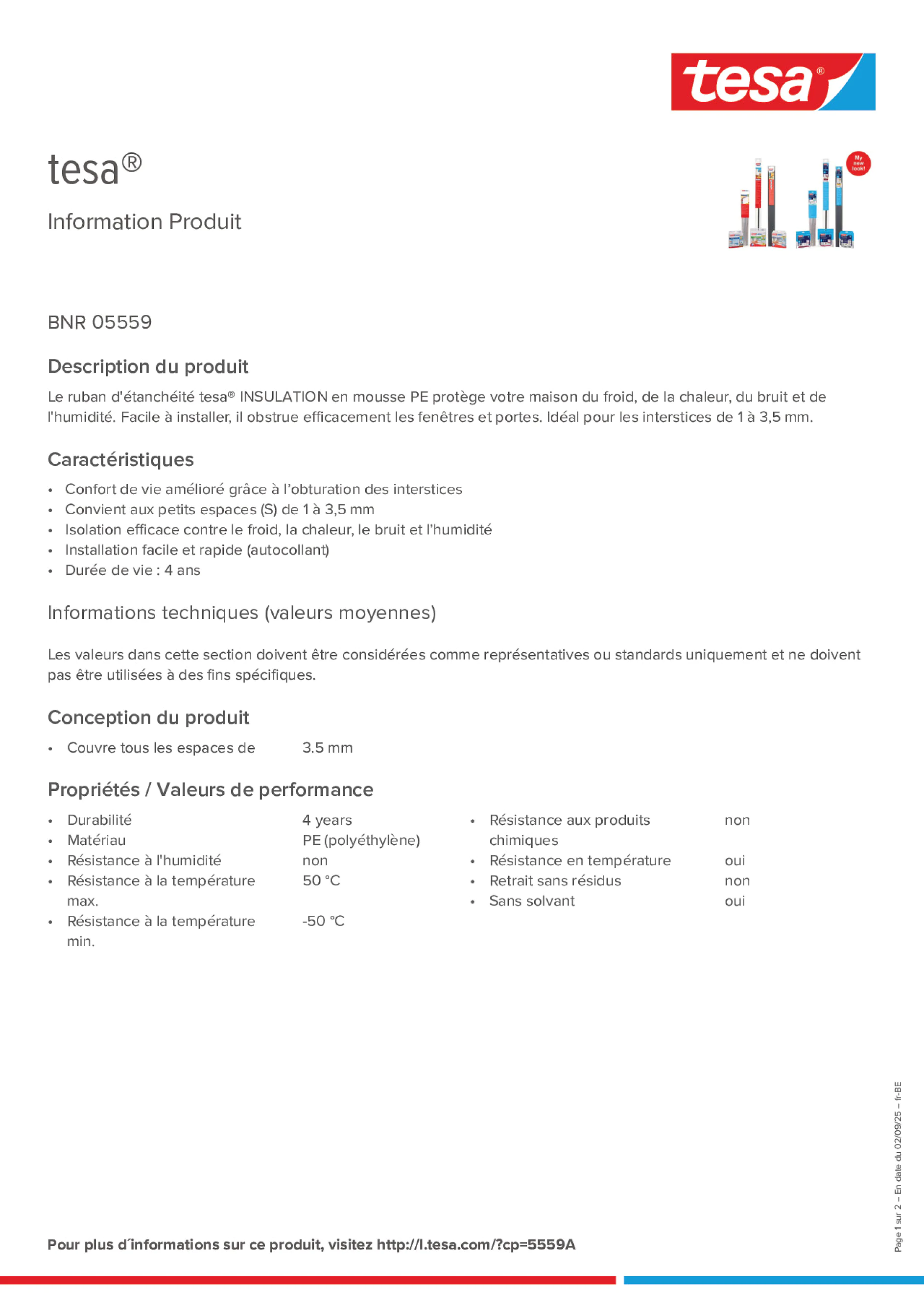Product information_tesa® 05559_fr-BE_nl-BE