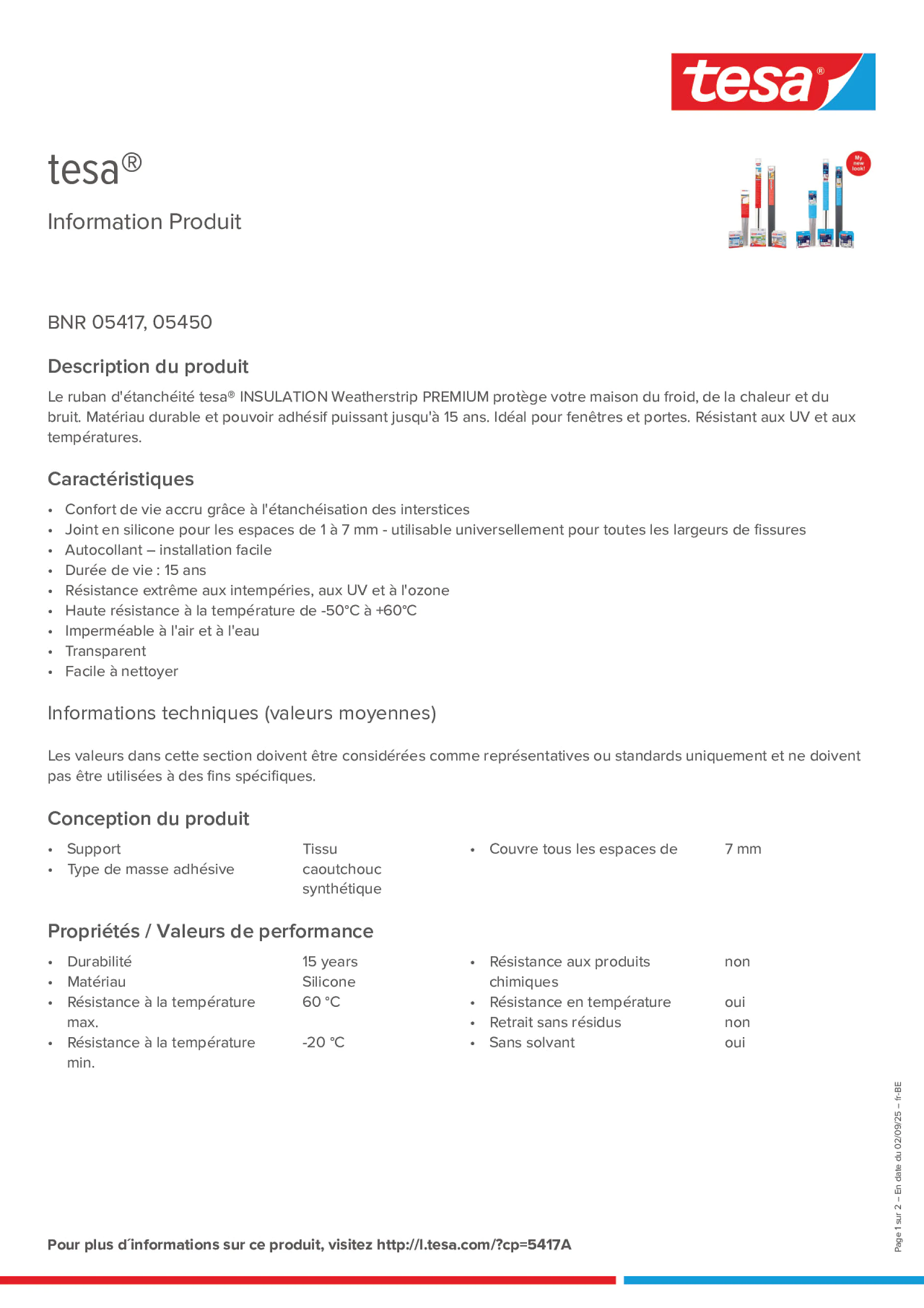 Product information_tesa® 05417_fr-BE_nl-BE