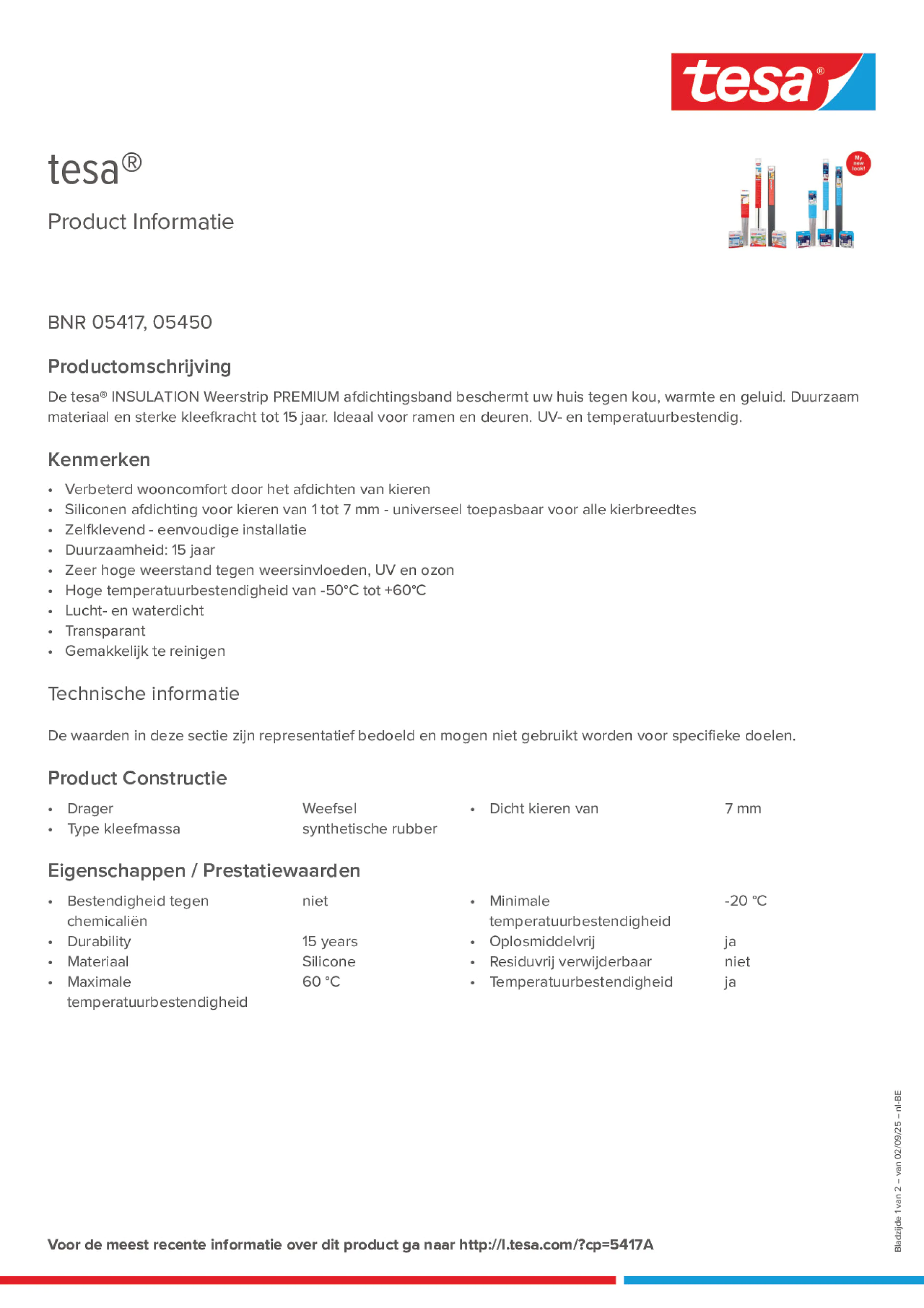 Product information_tesa® 05417_fr-BE_nl-BE