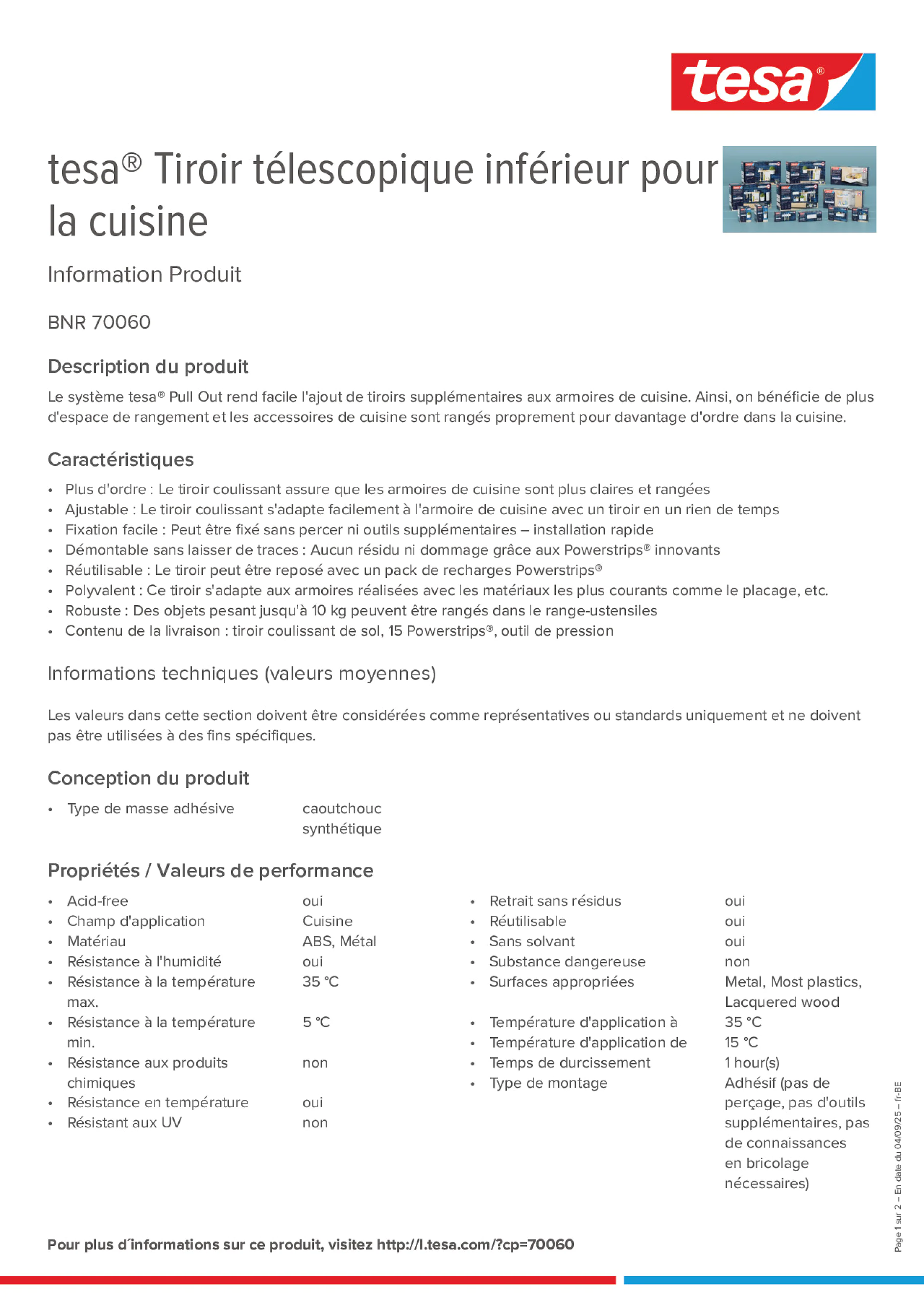 Product information_tesa® 70060_fr-BE_nl-BE