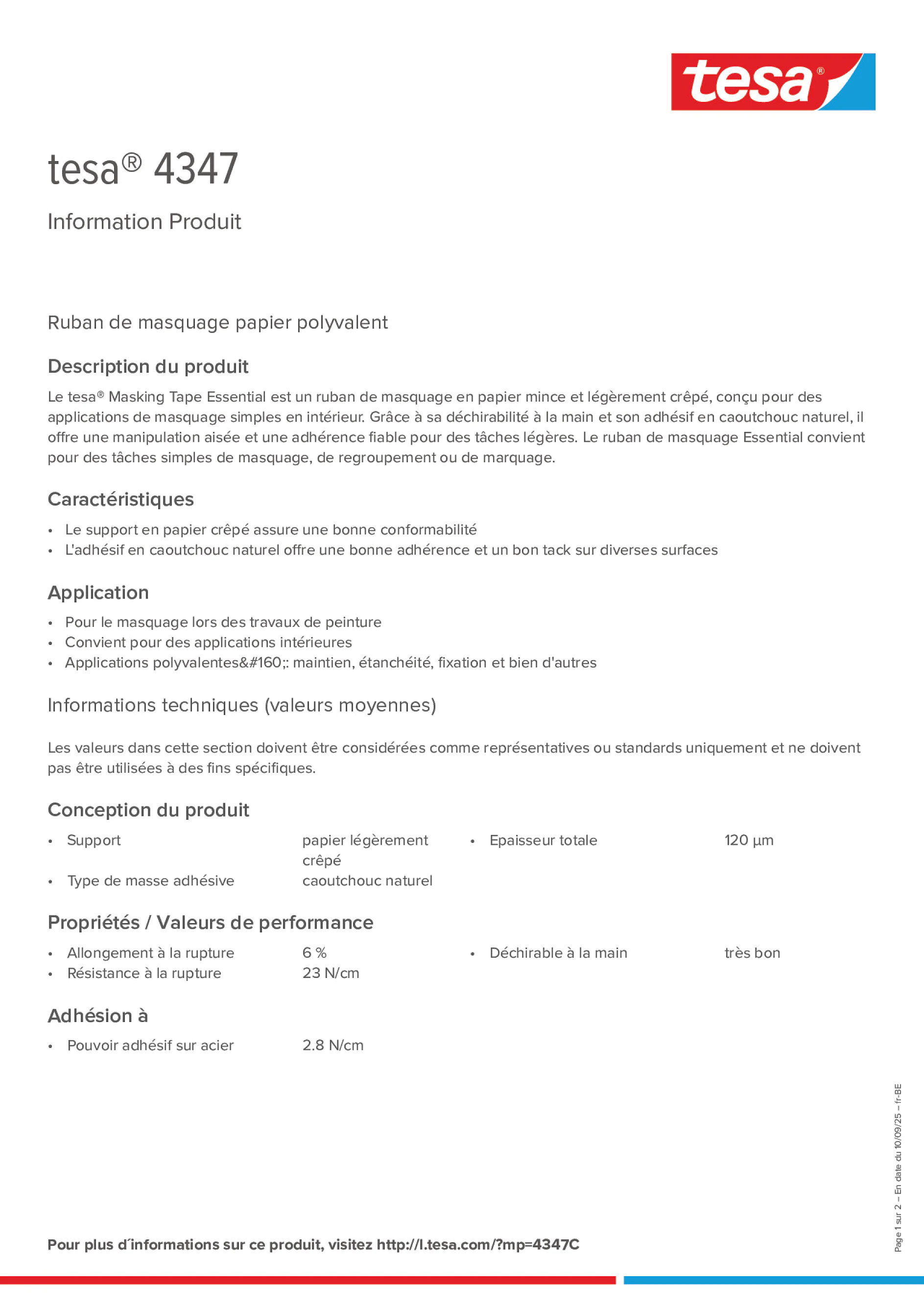 Product information_tesa® 04347_fr-BE_nl-BE