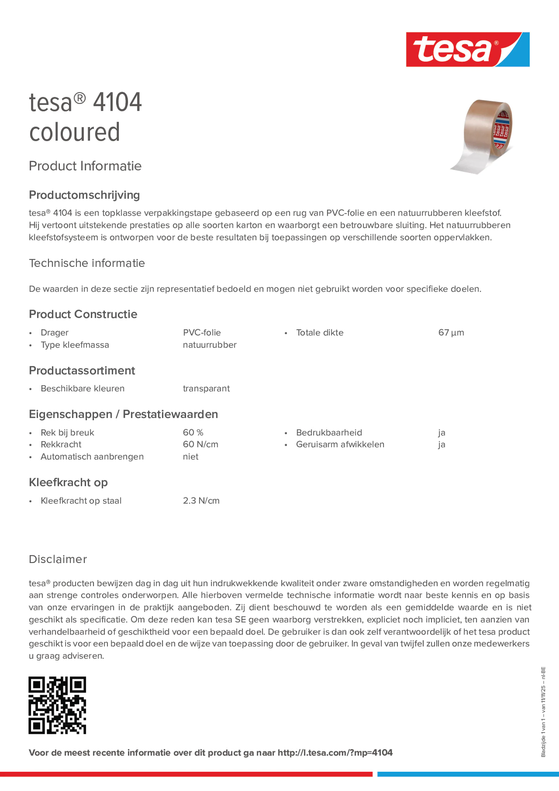 Product information_tesa® 04104_fr-BE_nl-BE