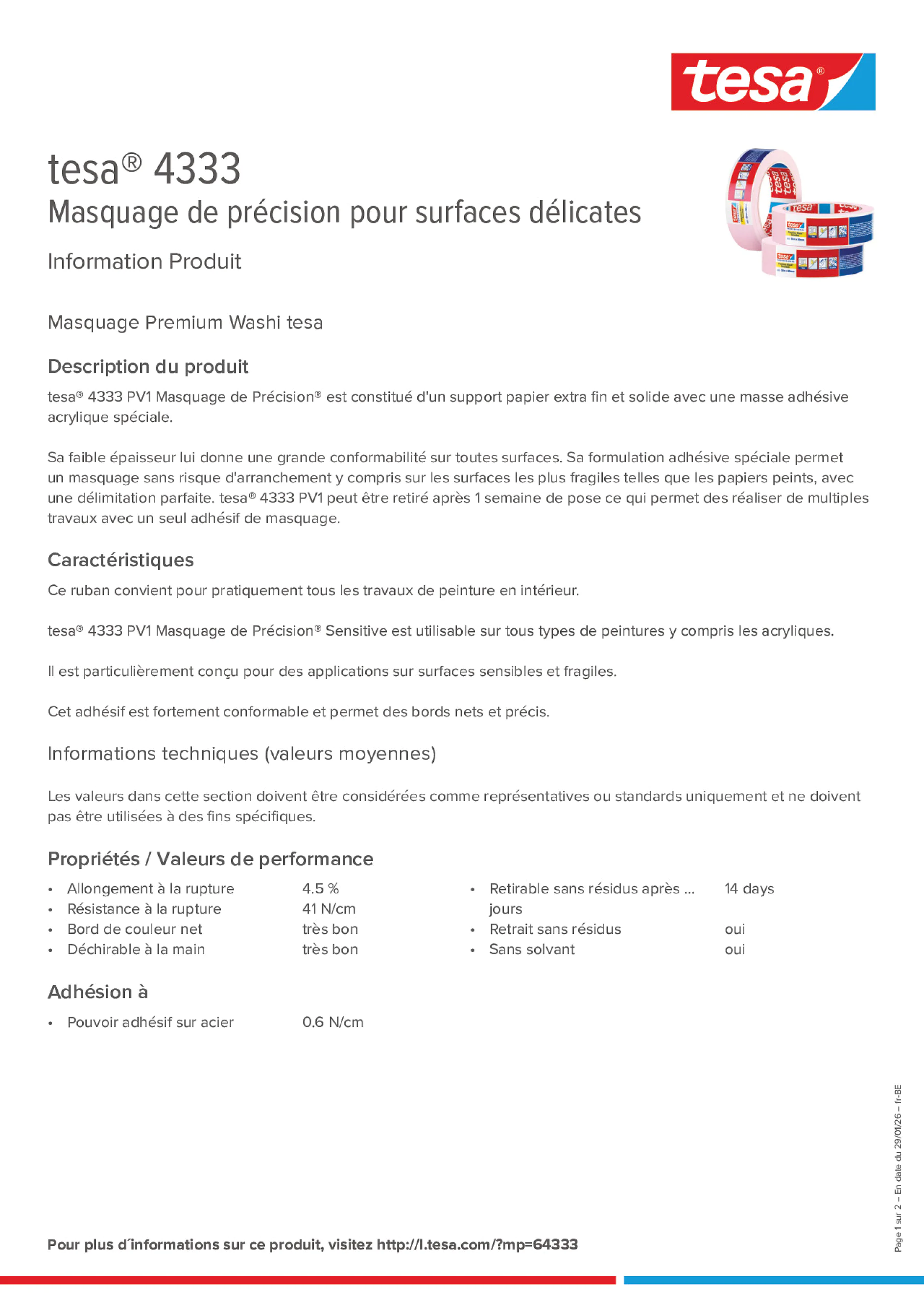 Product information_tesa® 04333_fr-BE_nl-BE