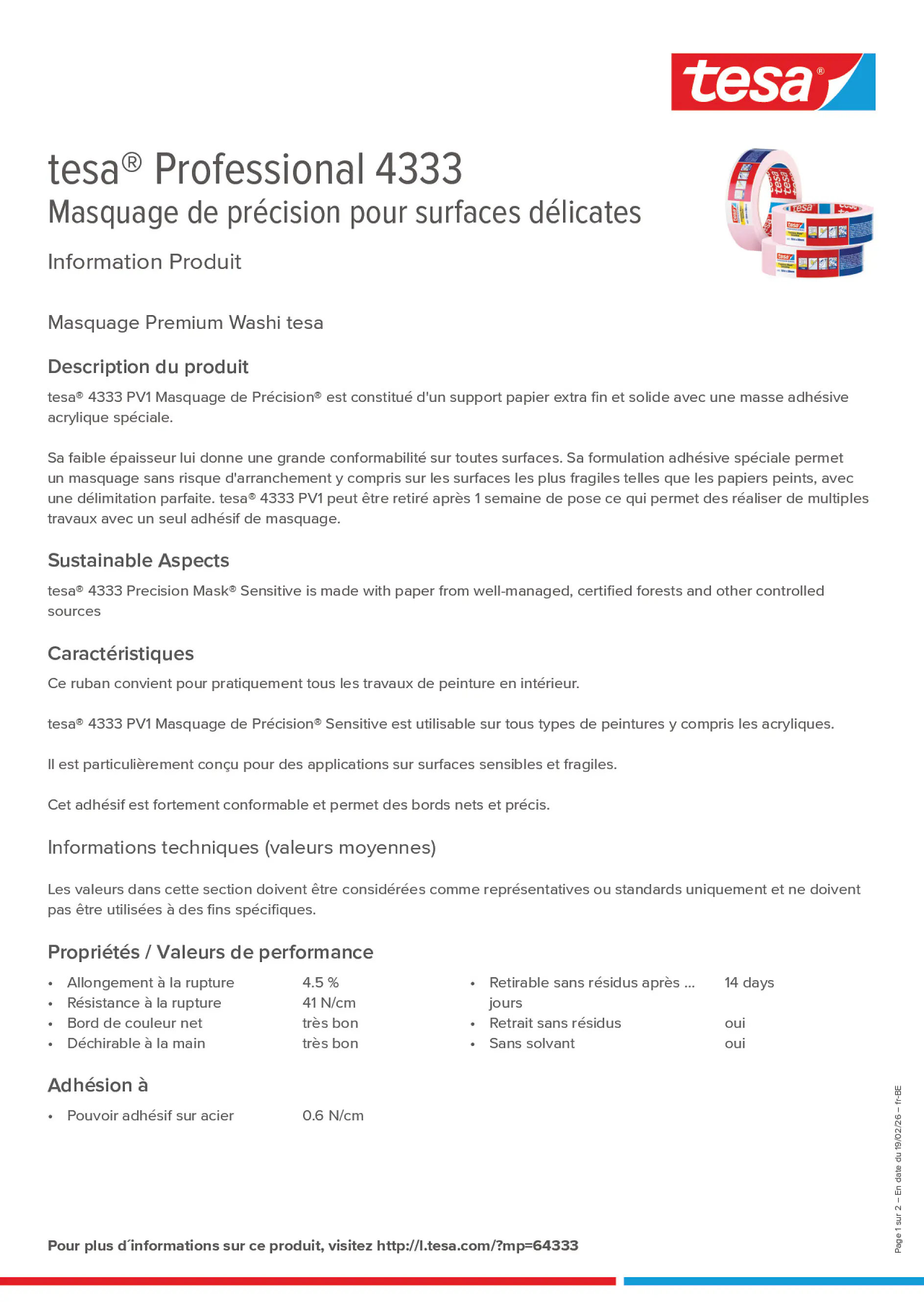 Product information_tesa® 04333_fr-BE_nl-BE