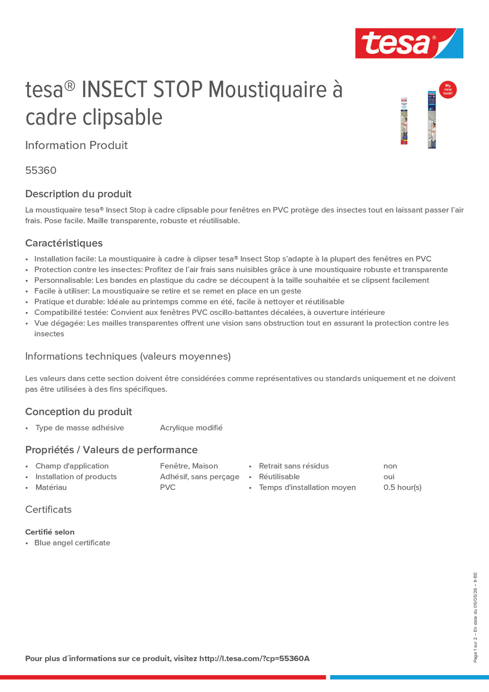 Product information_tesa® 55360A_fr-BE_nl-BE