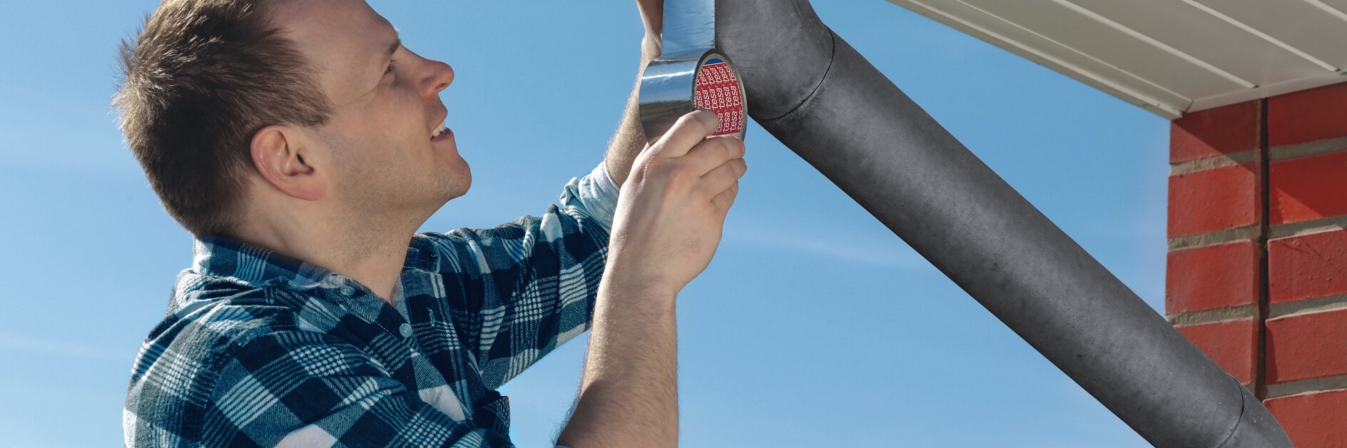 Check out the repairing tapes from tesa