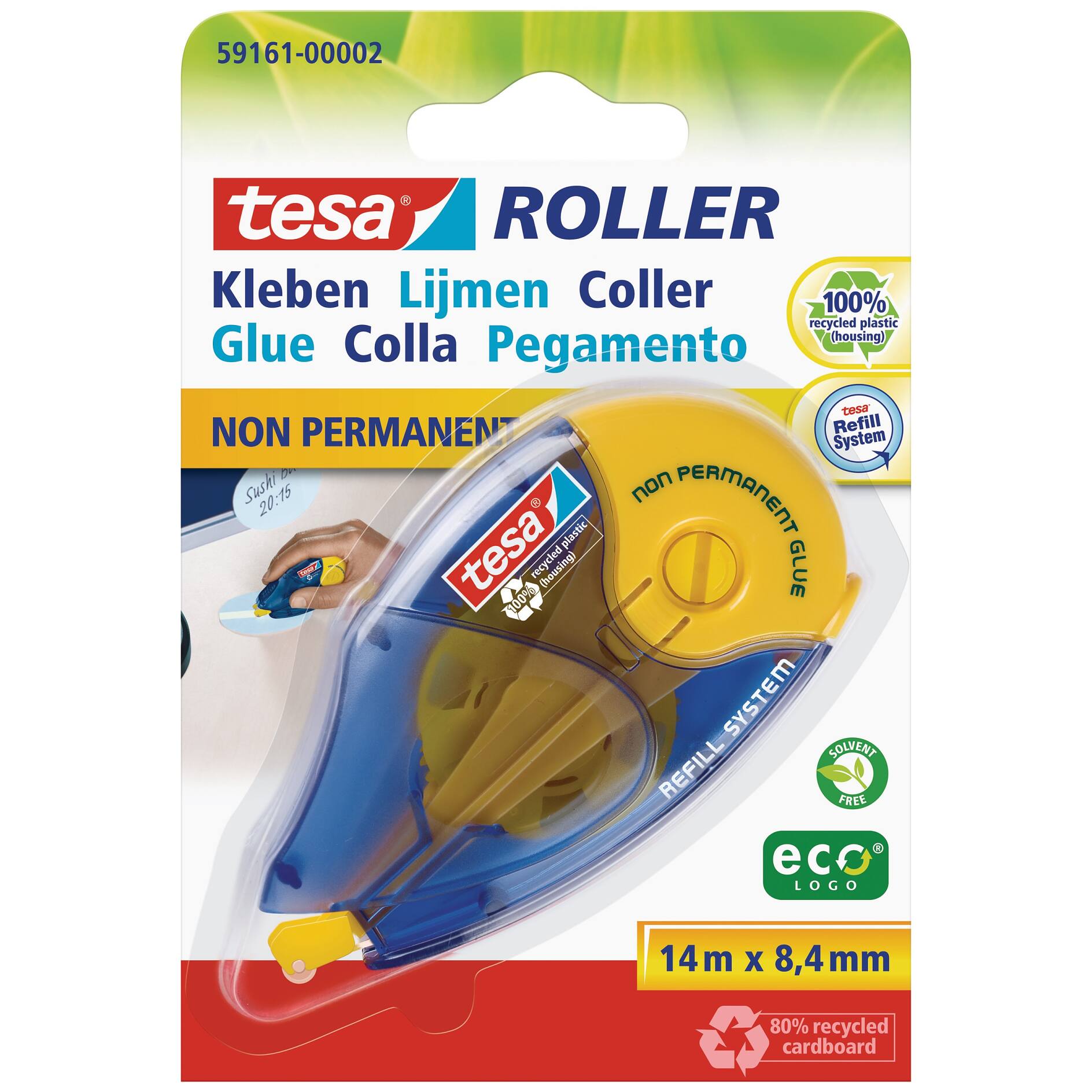 ROLLER COLLE PERMANENT 8MMX7M