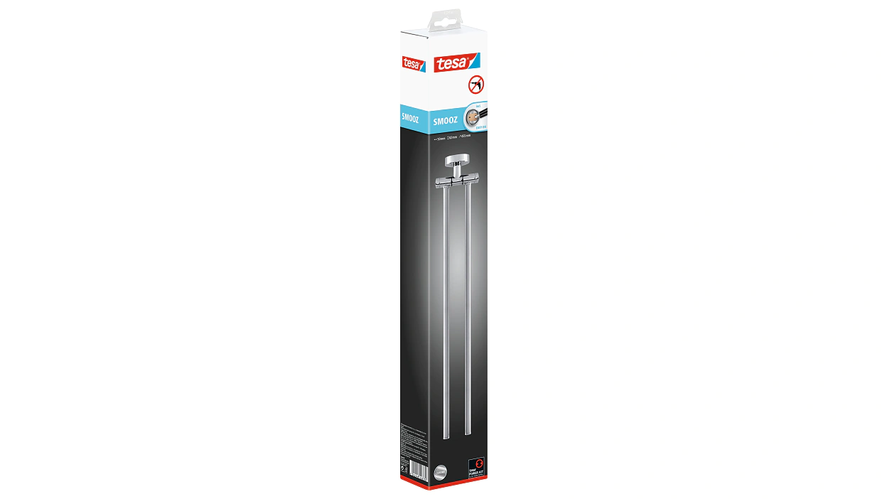 [en-en] tesa Smooz 2-Armed Towel Holder