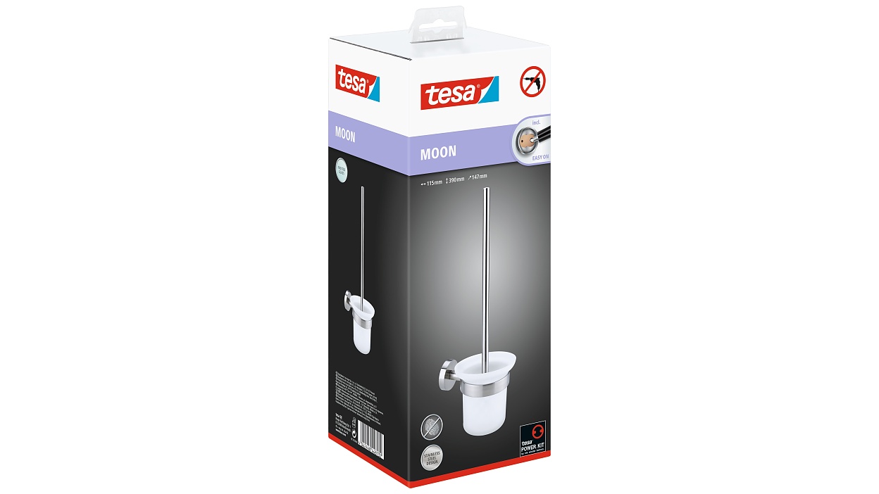 [en-en] tesa Moon Toilet Brush