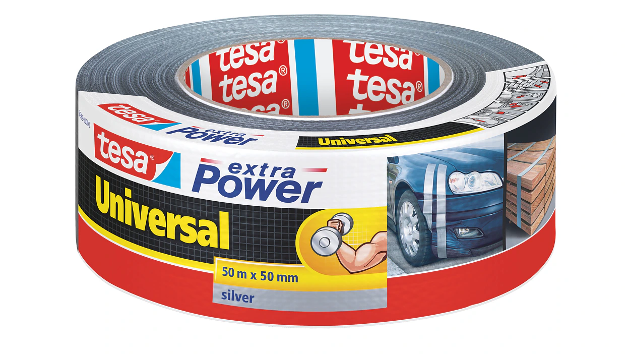 [en-en] tesa Extra Power Universal, silver, 50m x 50 mm