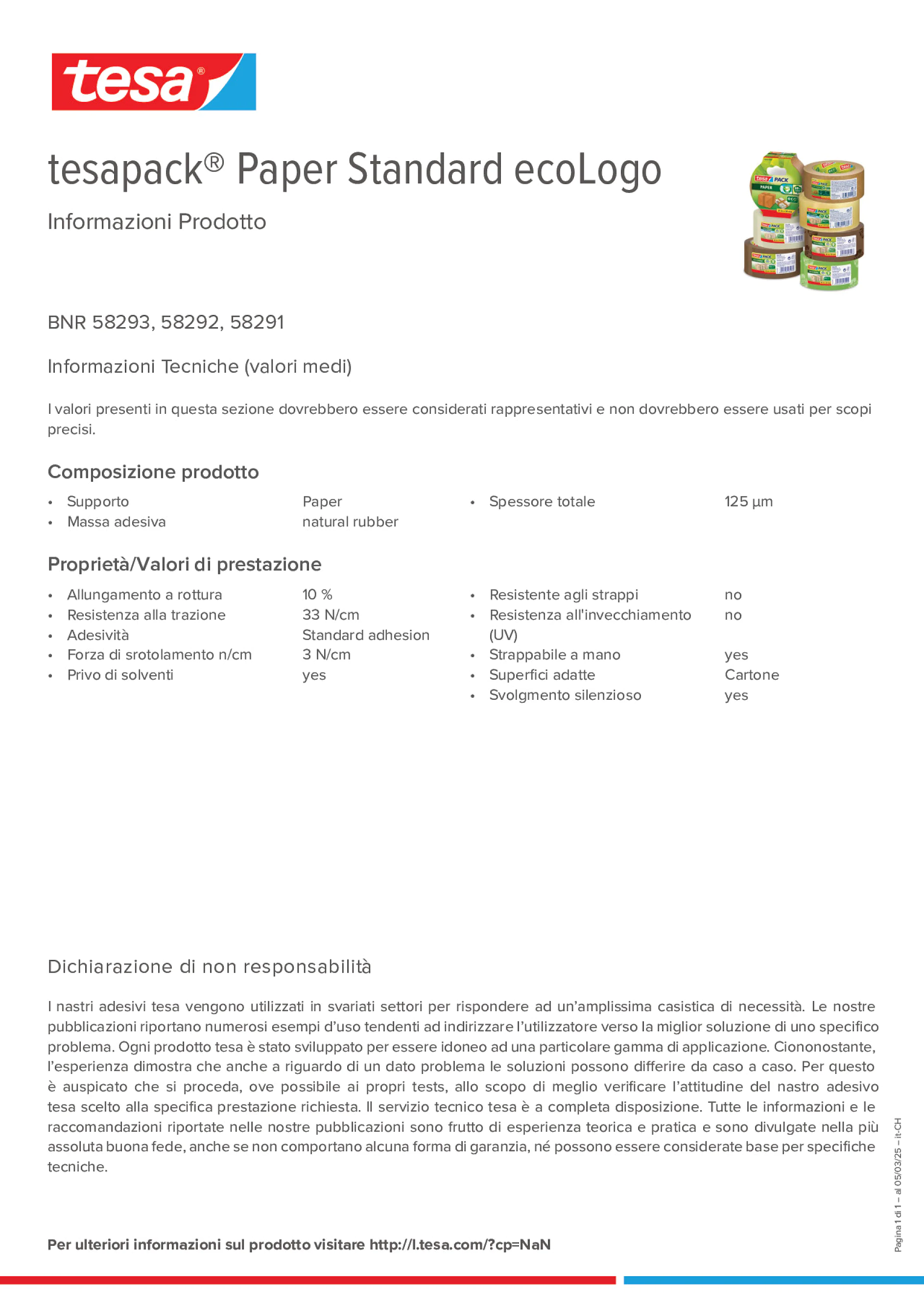 Product information_tesapack® 58293_de-CH_fr-CH