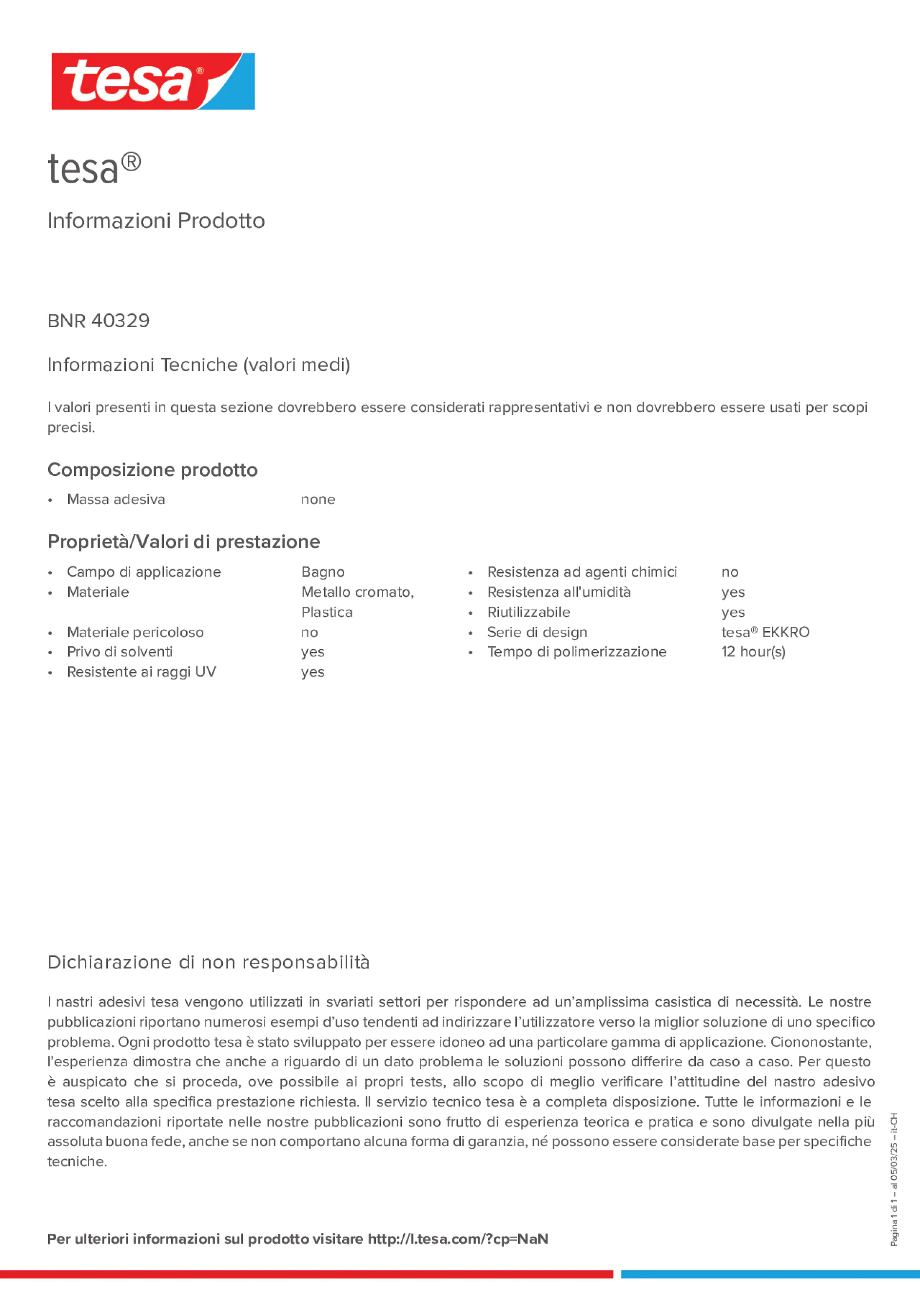 Product information_tesa® 40329_de-CH_fr-CH