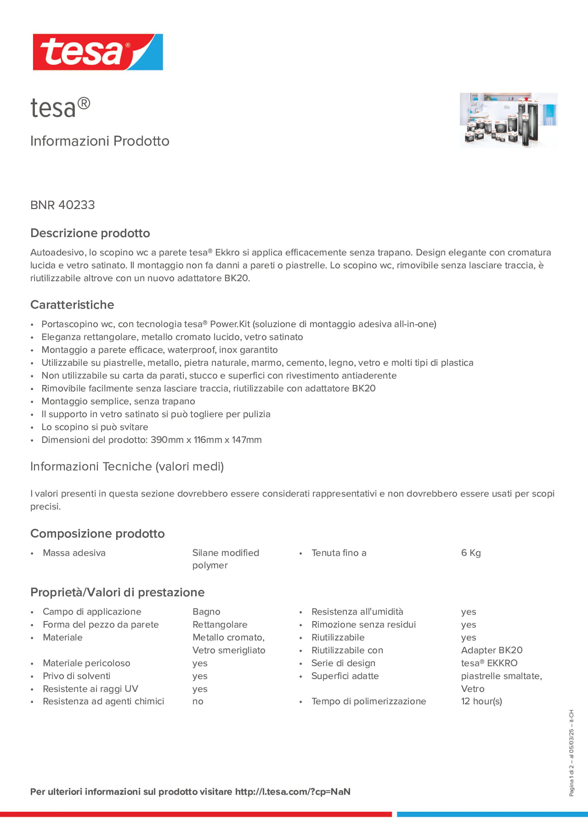 Product information_tesa® 40233_de-CH_fr-CH