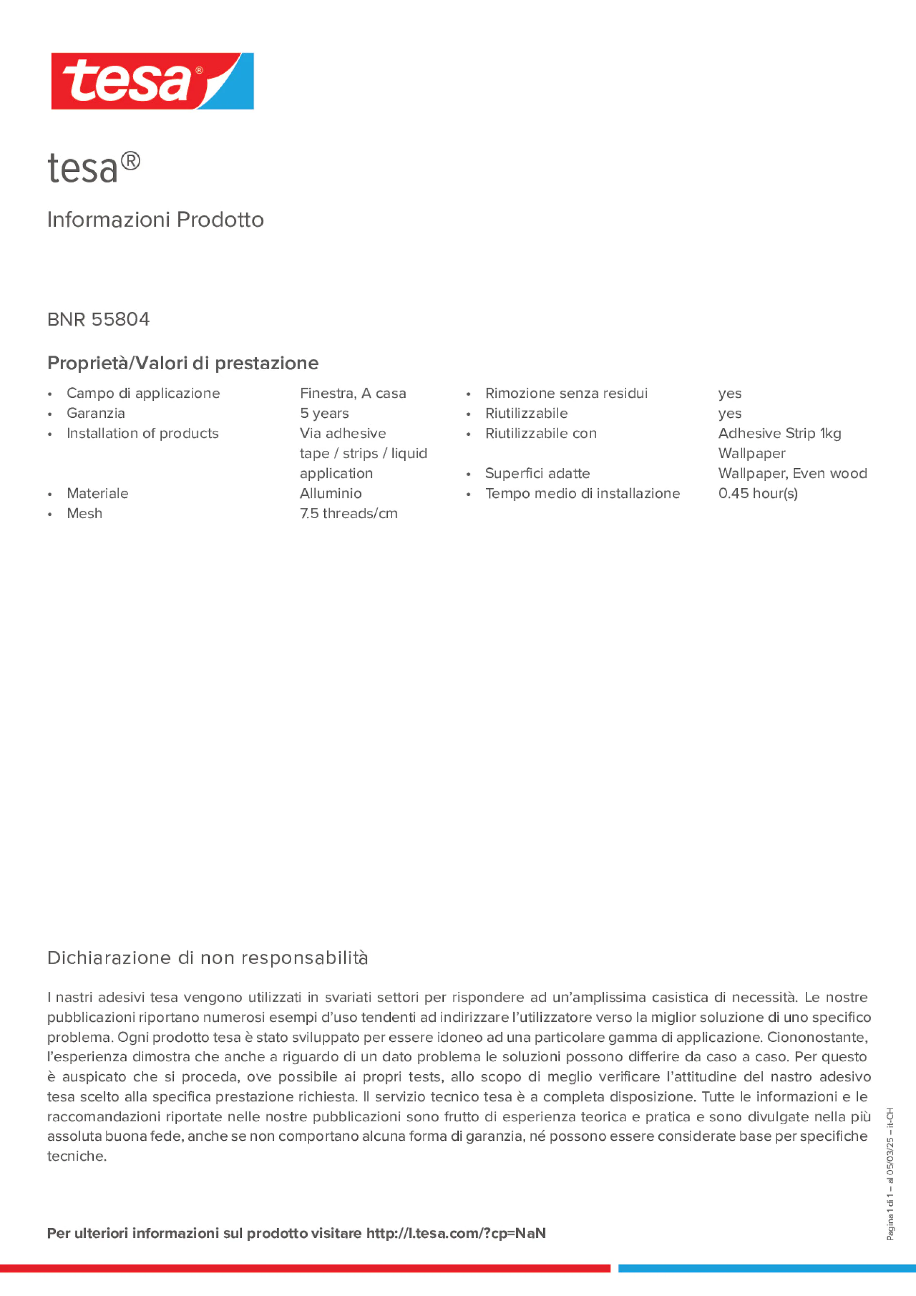 Product information_tesa® 55804_de-CH_fr-CH