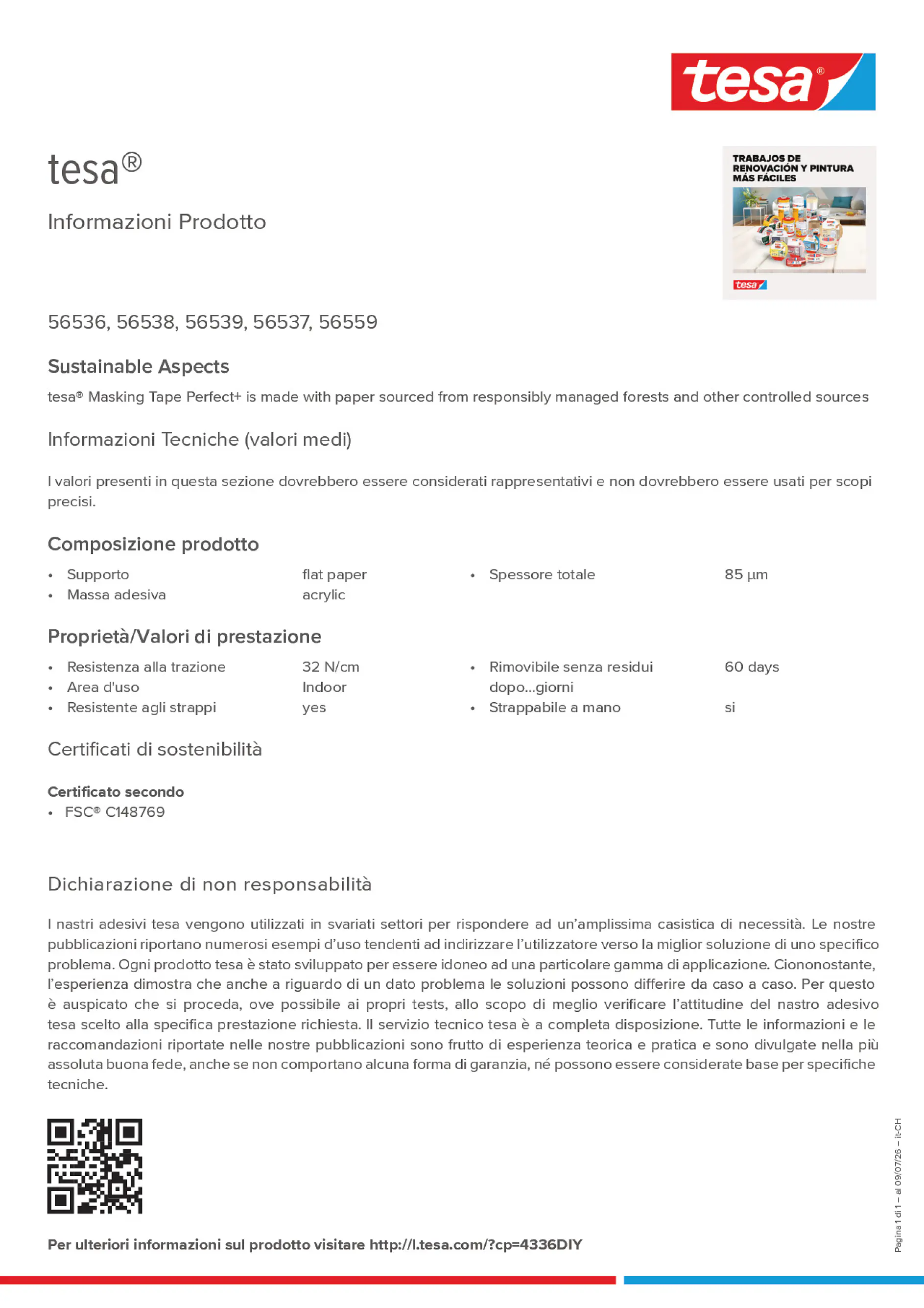 Product information_tesa® 4336DIY_de-CH_fr-CH_it-CH