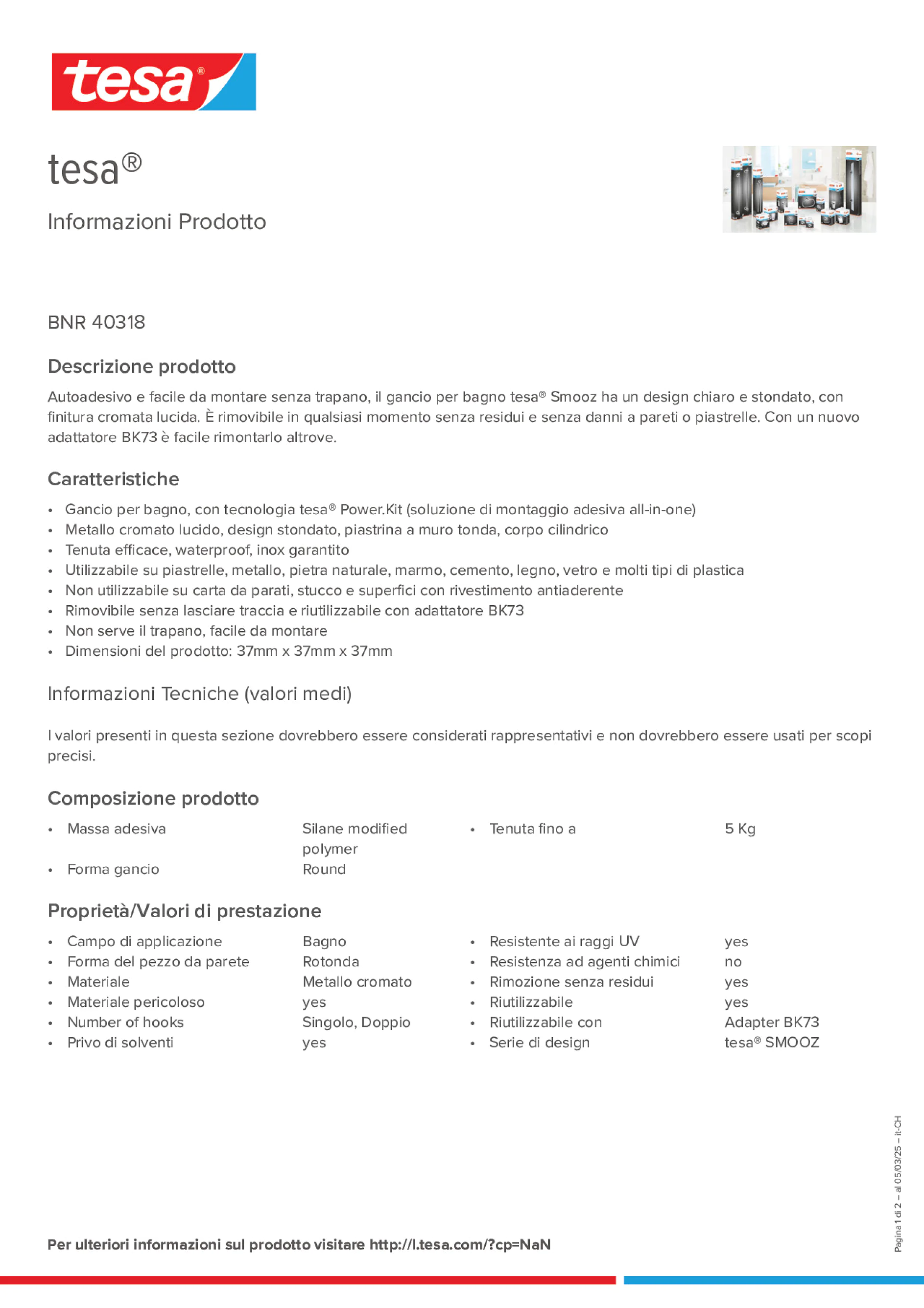 Product information_tesa® 40318_de-CH_fr-CH