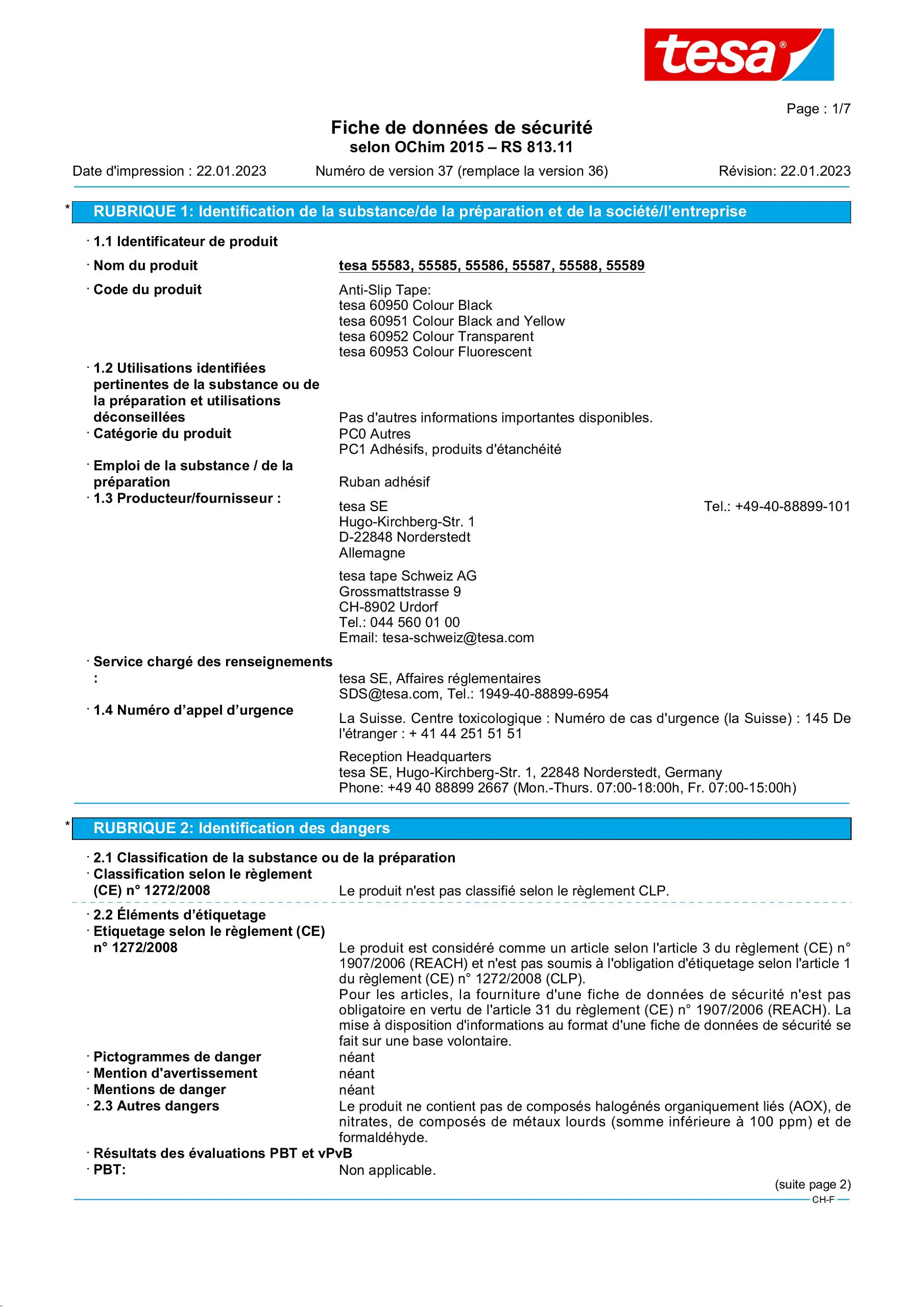 Safety data sheet_tesa® 55586_fr-CH_v37