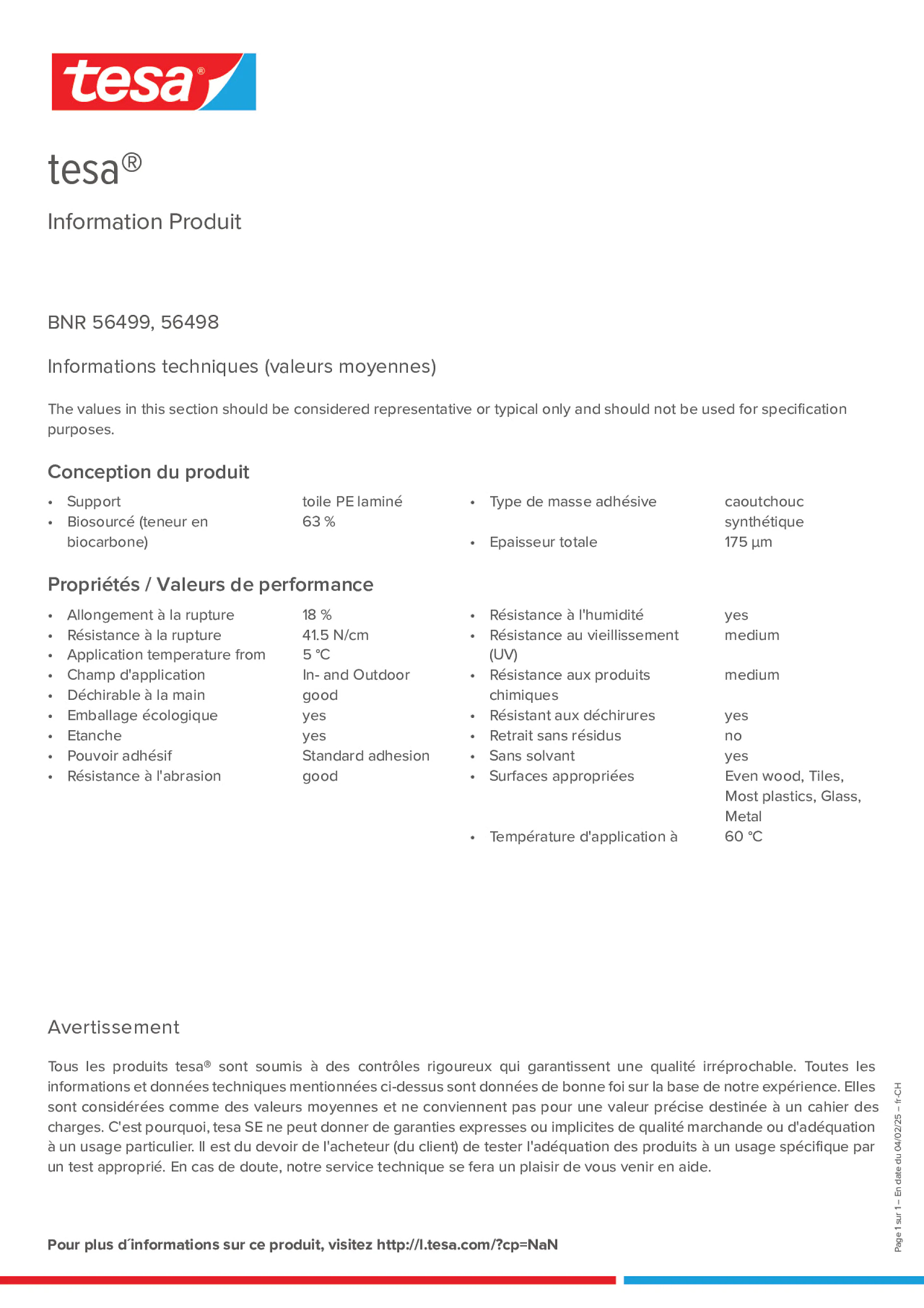 Product information_tesa® 04615_de-CH_fr-CH