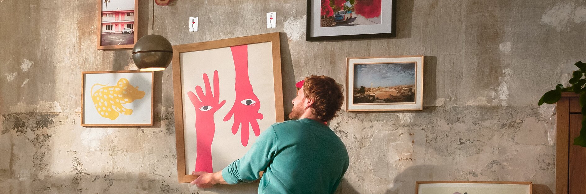 images d'ambiance suspendues