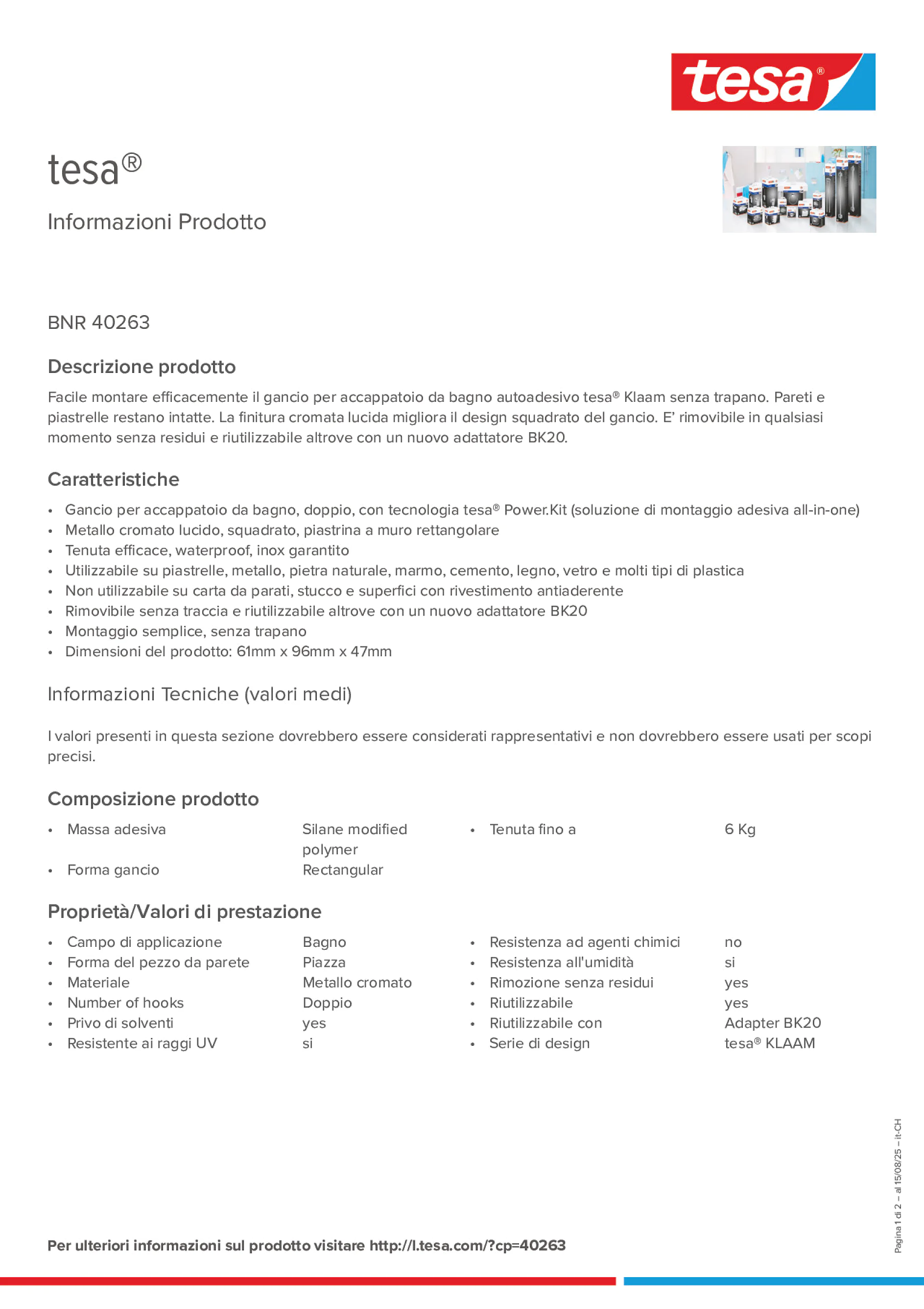 Product information_tesa® 40263_de-CH_fr-CH