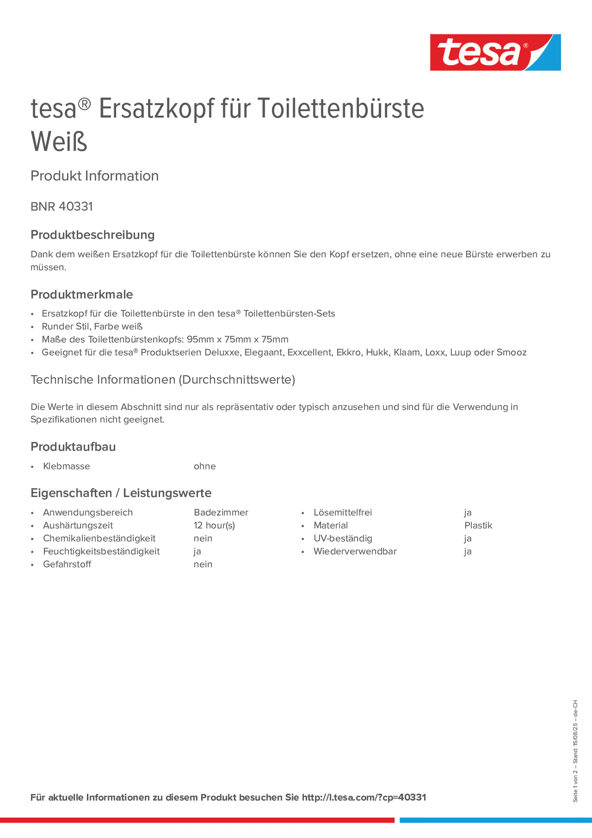 Product information_tesa® 40331_de-CH_fr-CH