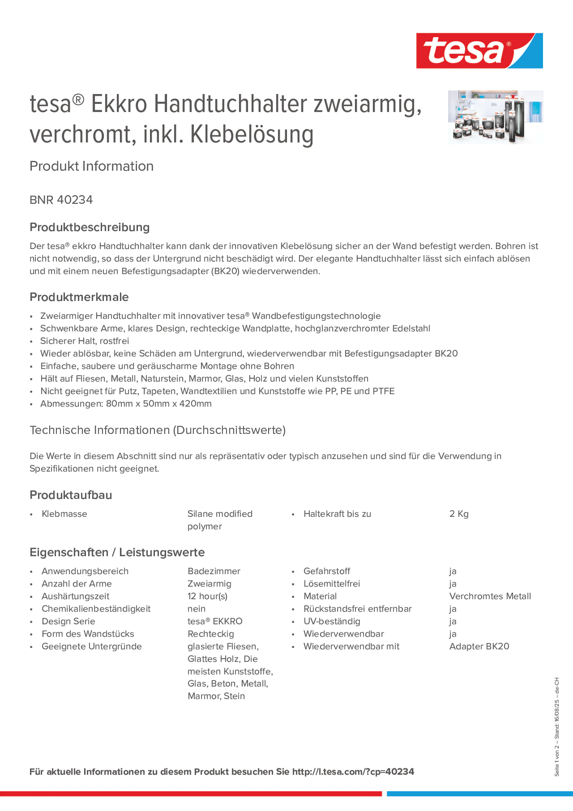 Product information_tesa® 40234_de-CH_fr-CH