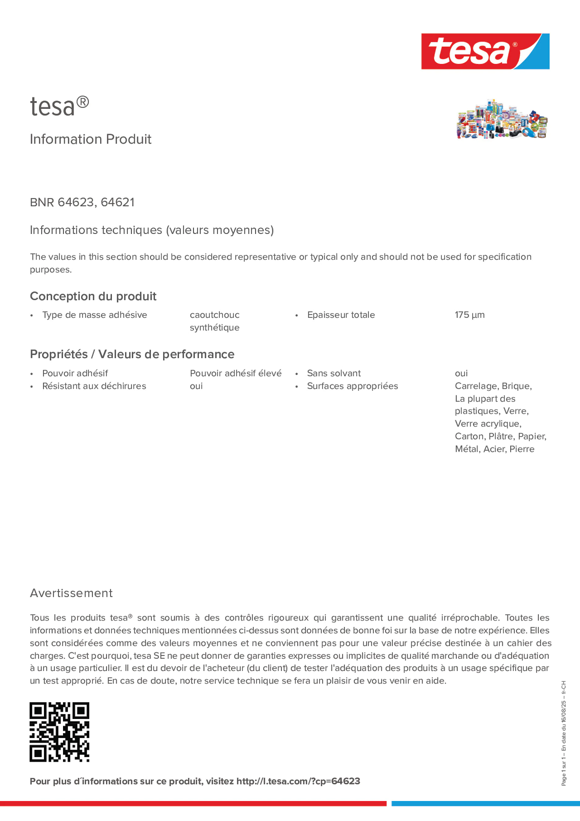 Product information_tesa® 64621_de-CH_fr-CH