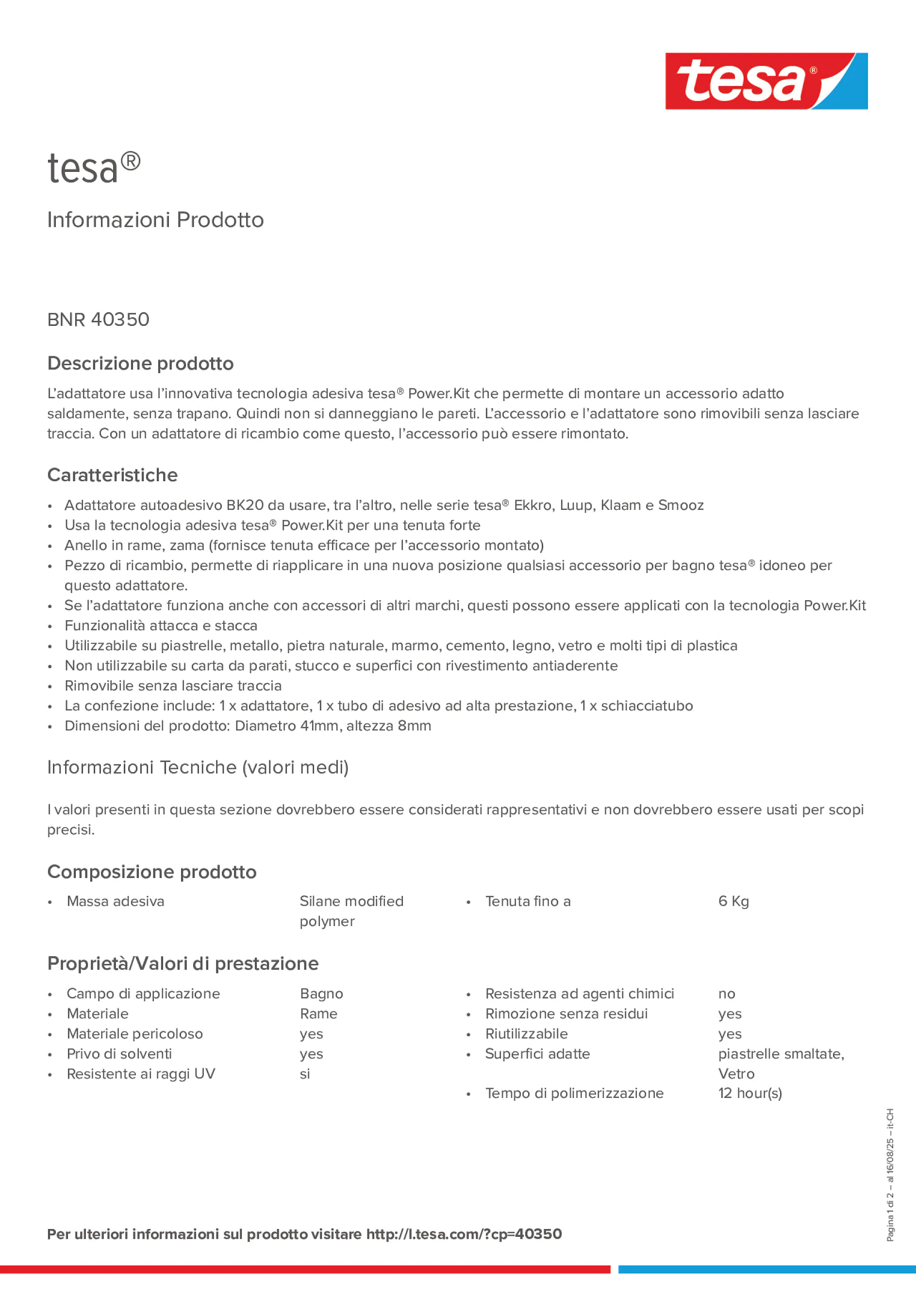 Product information_tesa® 40350_de-CH_fr-CH