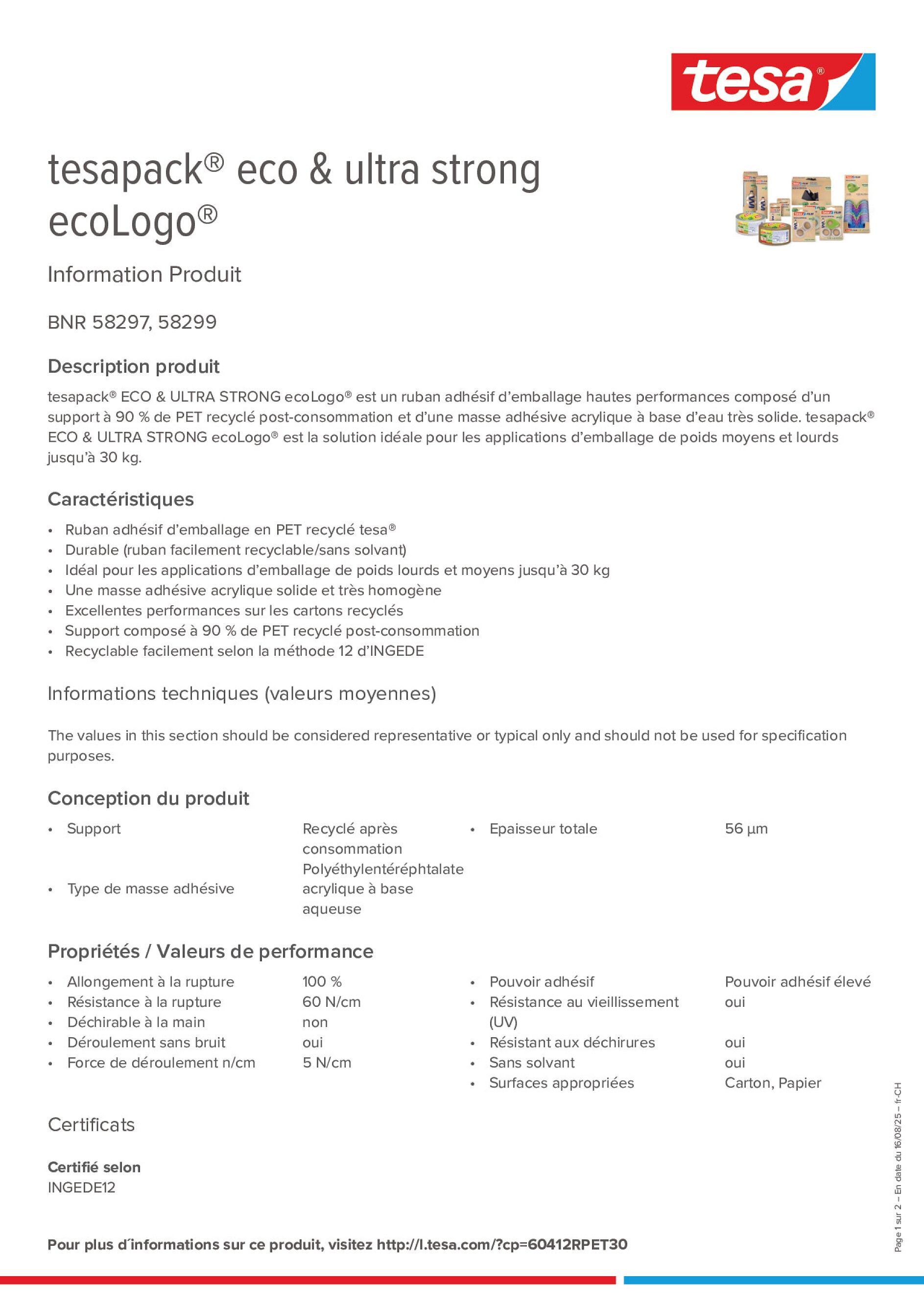 Product information_tesapack® 58297_de-CH_fr-CH