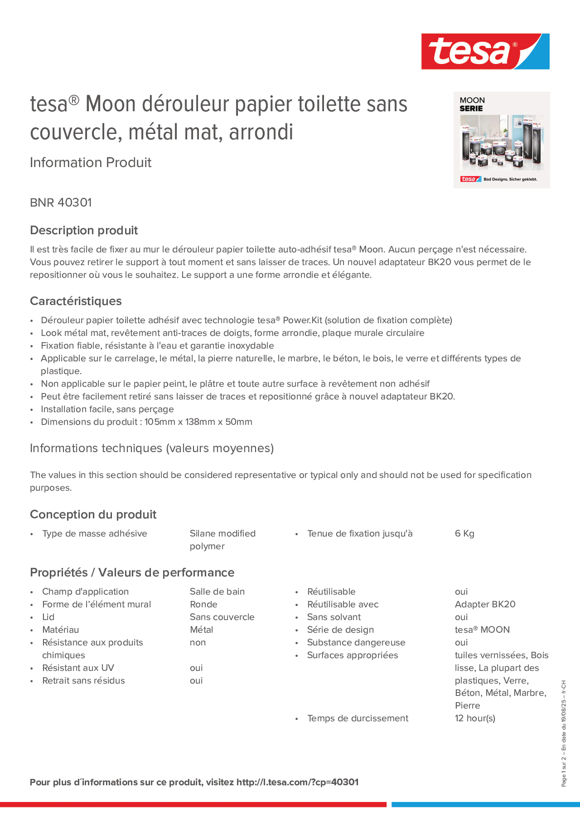 Product information_tesa® 40301_de-CH_fr-CH