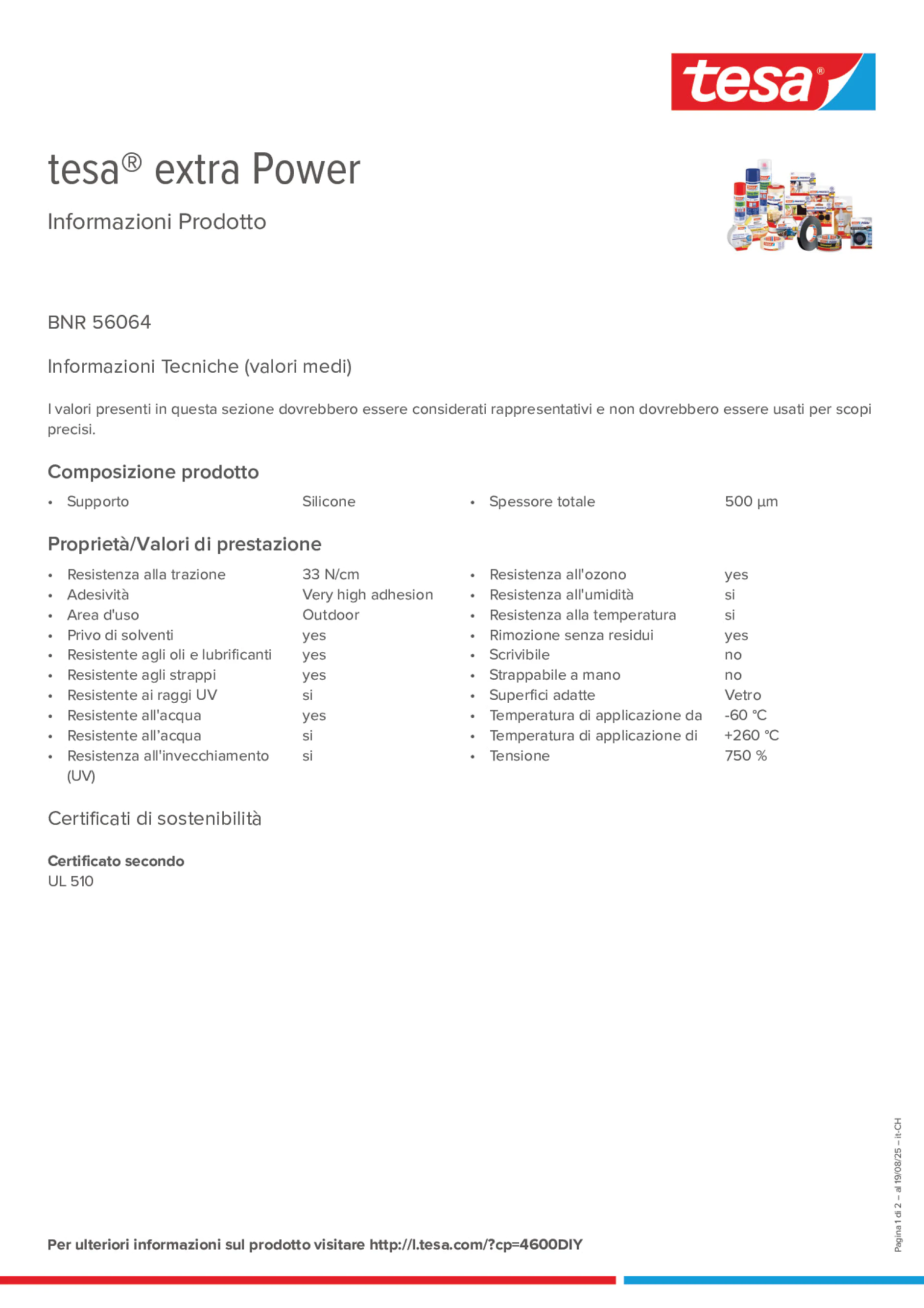 Product information_tesa® extra Power 56064_de-CH_fr-CH