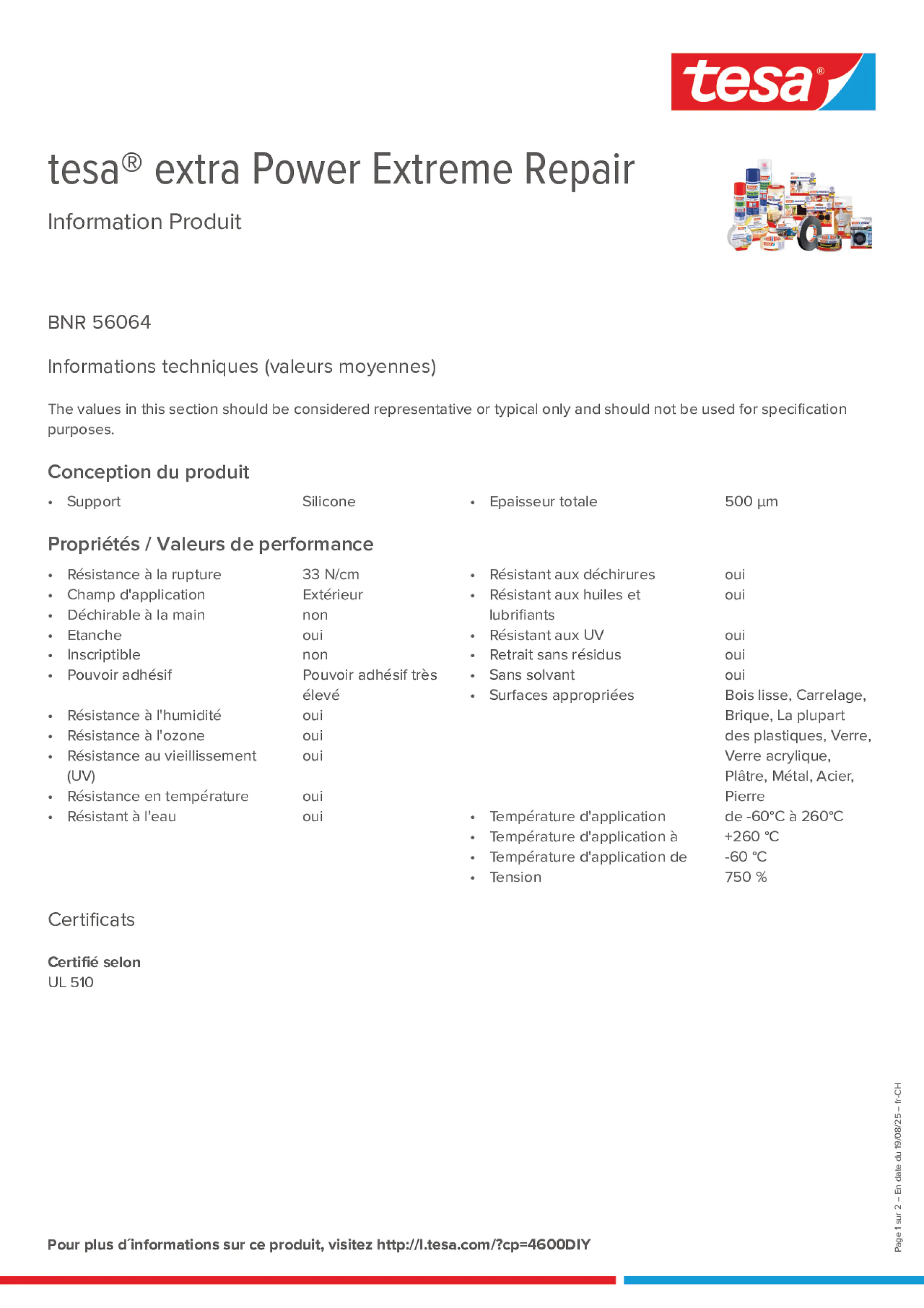 Product information_tesa® extra Power 56064_de-CH_fr-CH