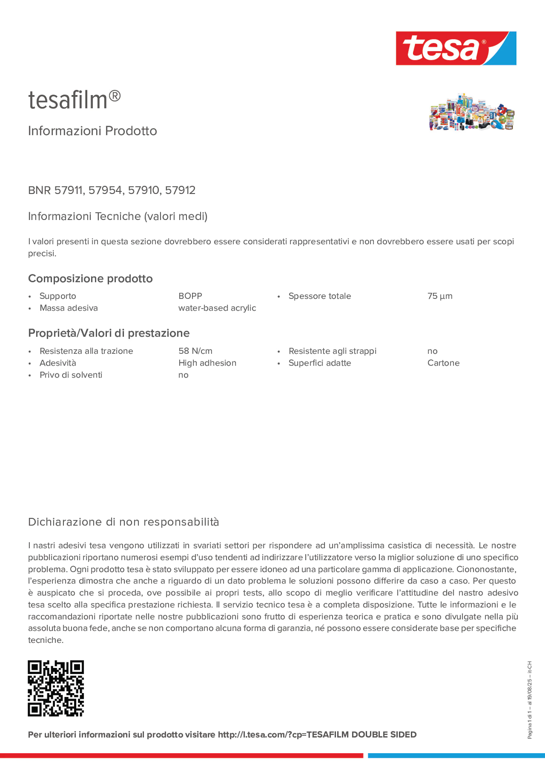 Product information_tesafilm® 57910_de-CH_fr-CH