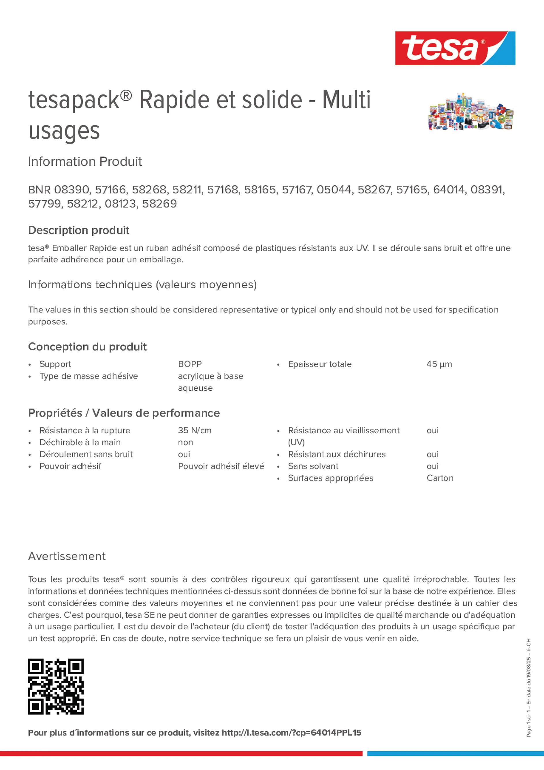 Product information_tesapack® 57424_de-CH_fr-CH
