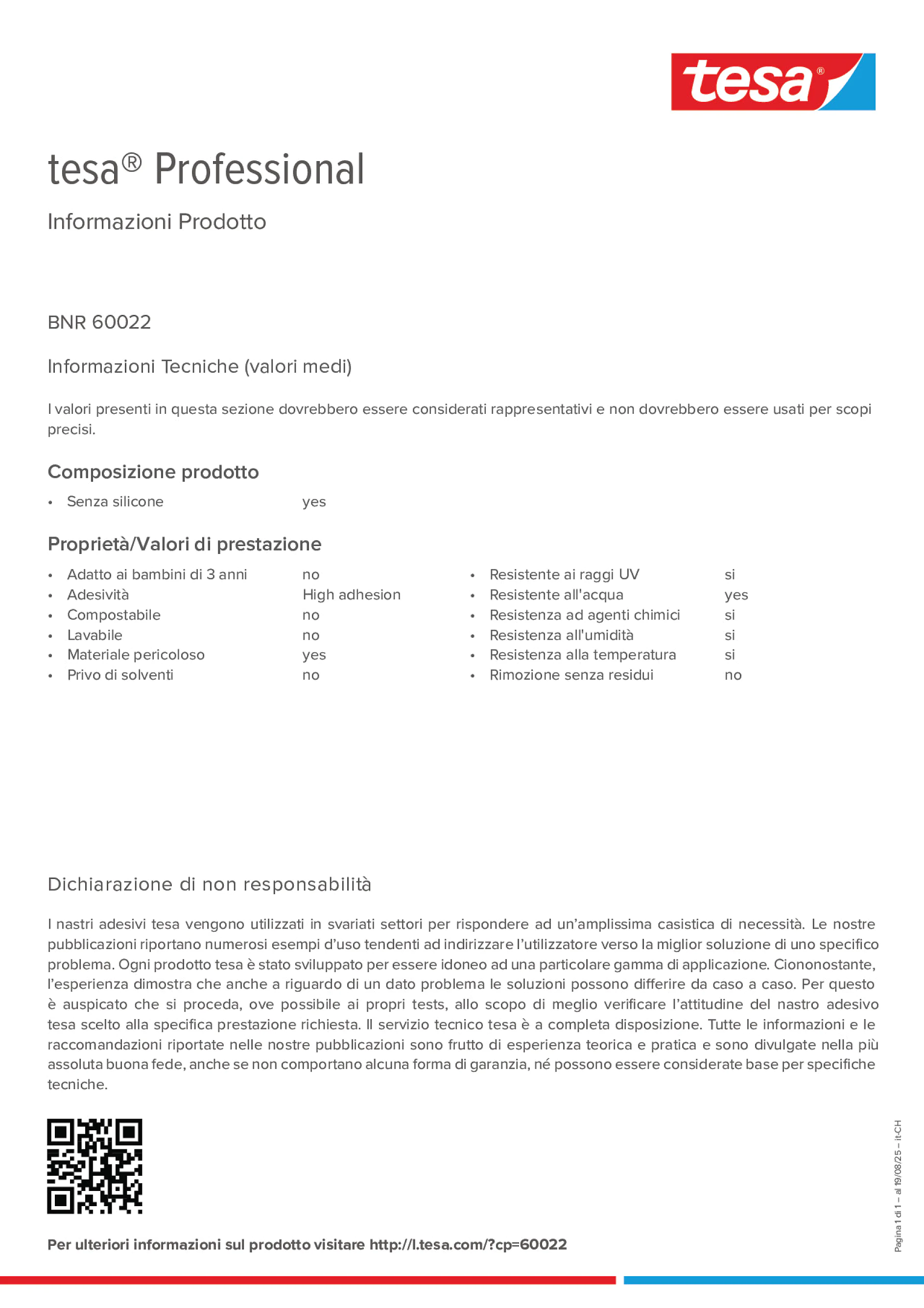 Product information_tesa® Professional 60022_de-CH_fr-CH