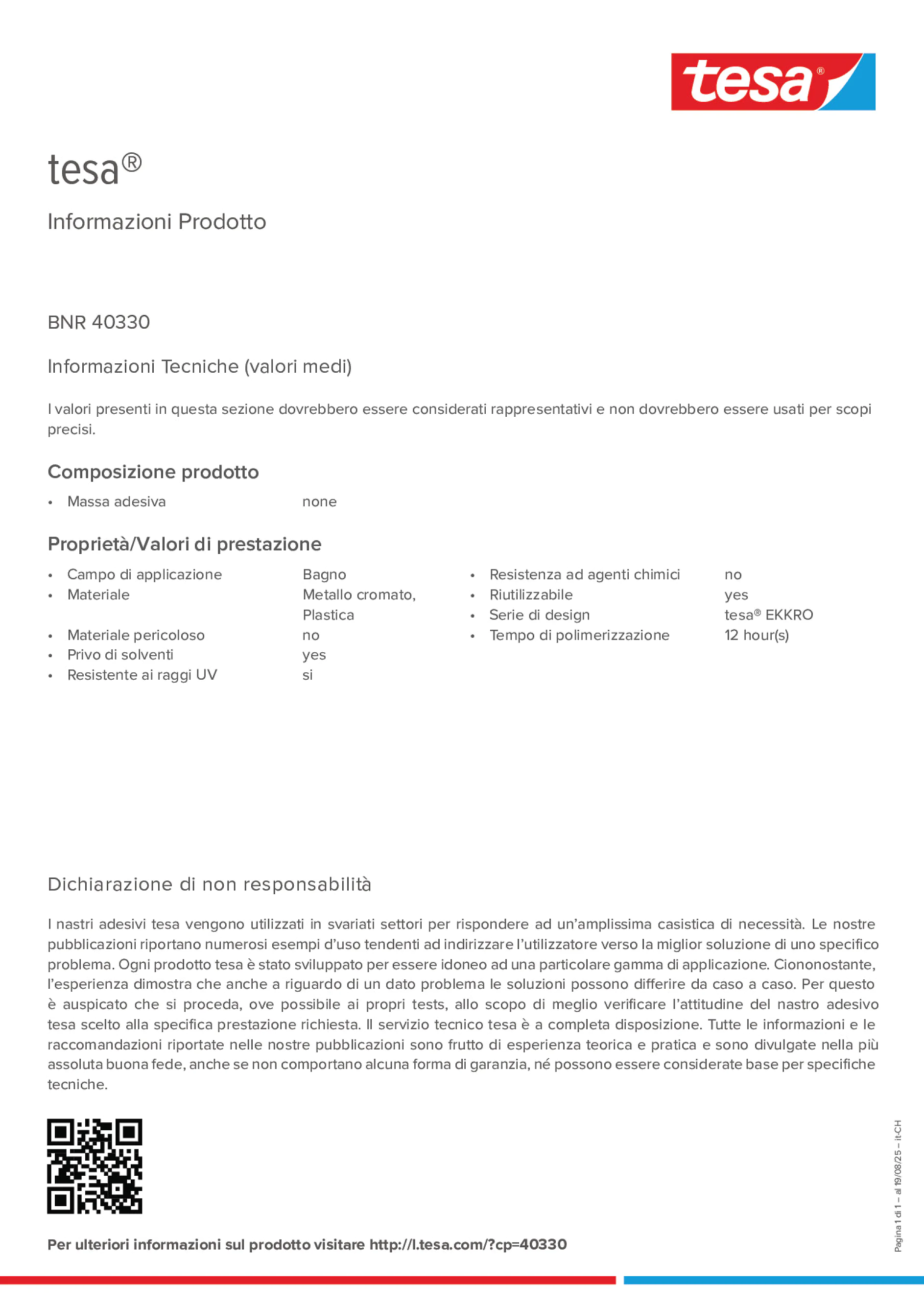 Product information_tesa® 40330_de-CH_fr-CH