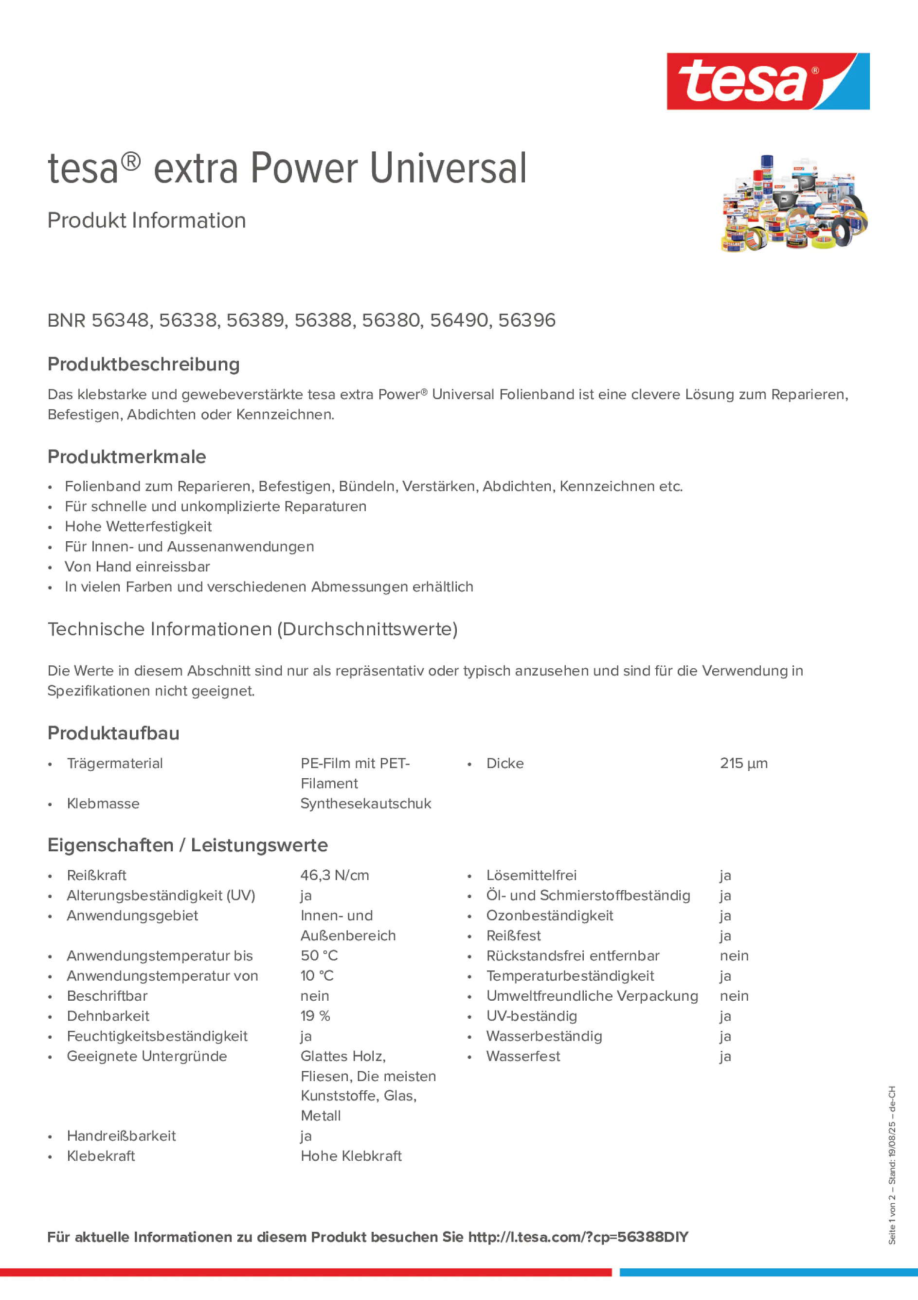 Product information_tesa® extra Power 56348_de-CH_fr-CH