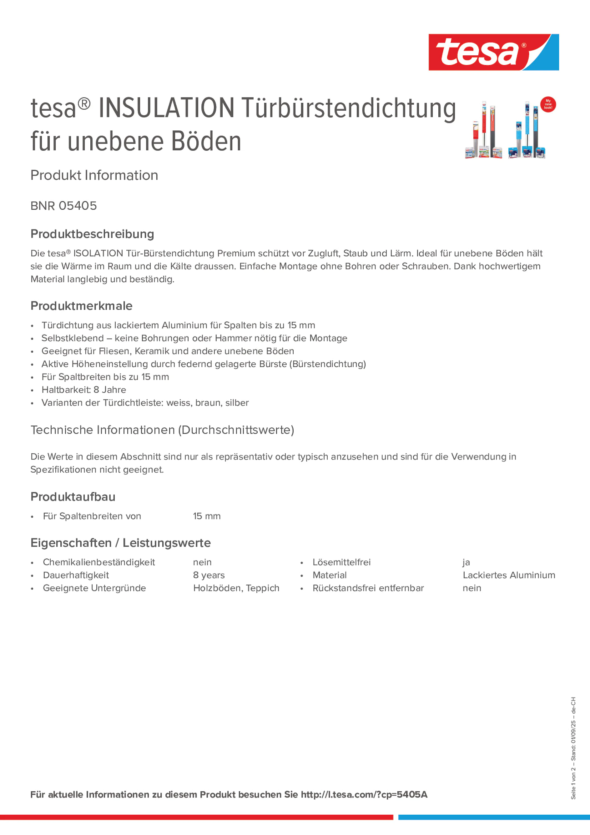 Product information_tesa® 05405_de-CH_fr-CH