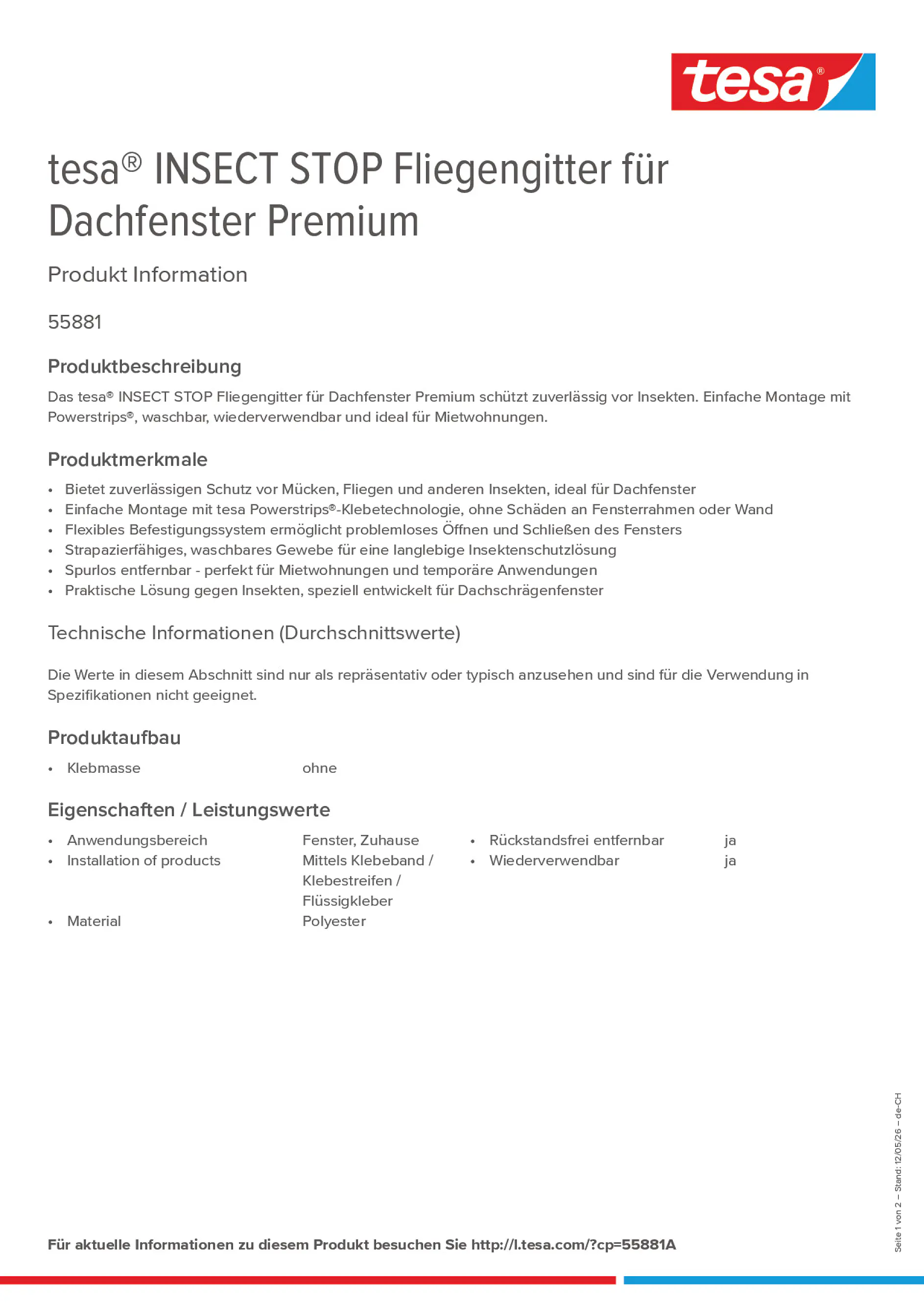 Product information_tesa® 55881A_de-CH_fr-CH_it-CH