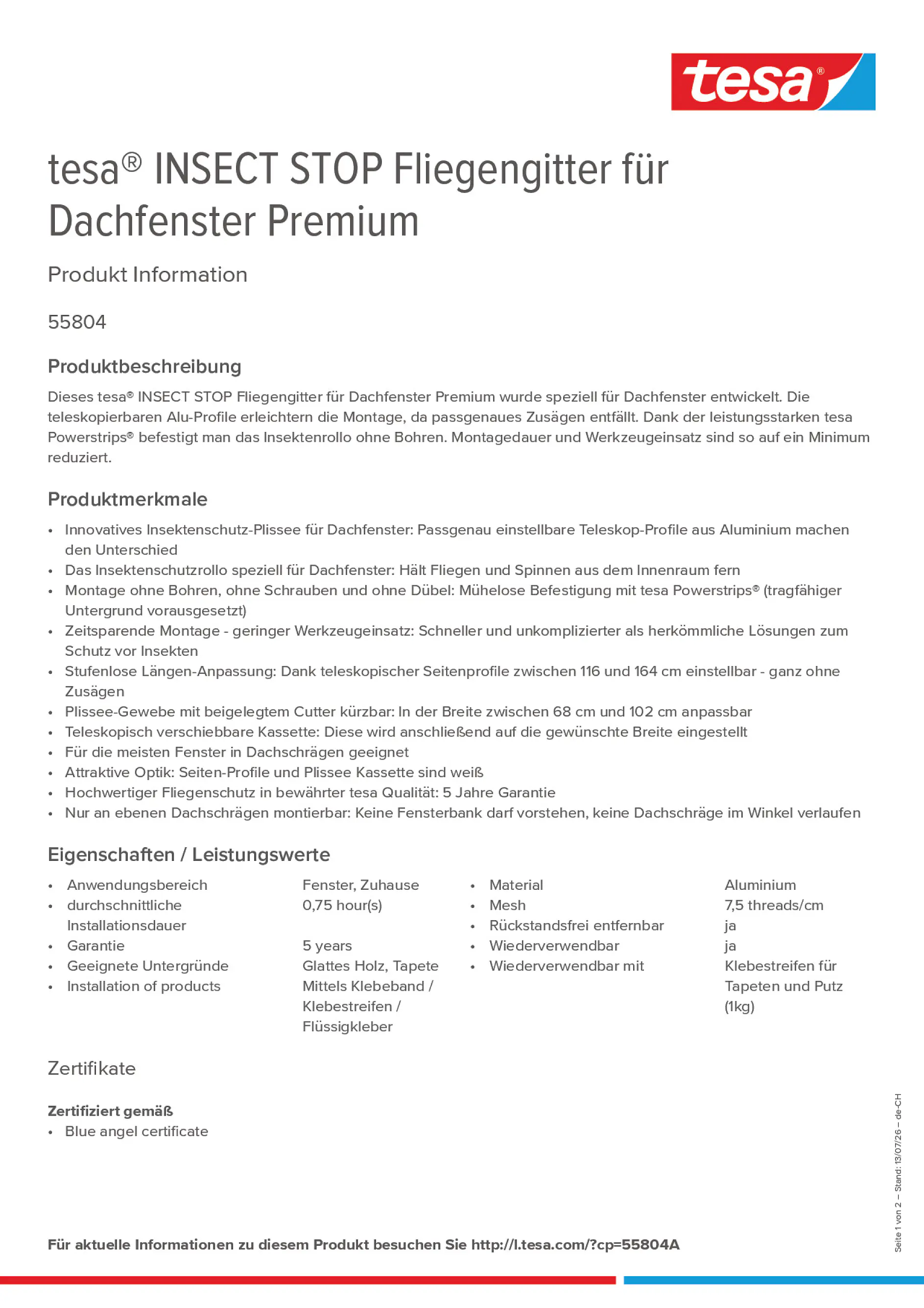 Product information_tesa® 55804A_de-CH_fr-CH_it-CH