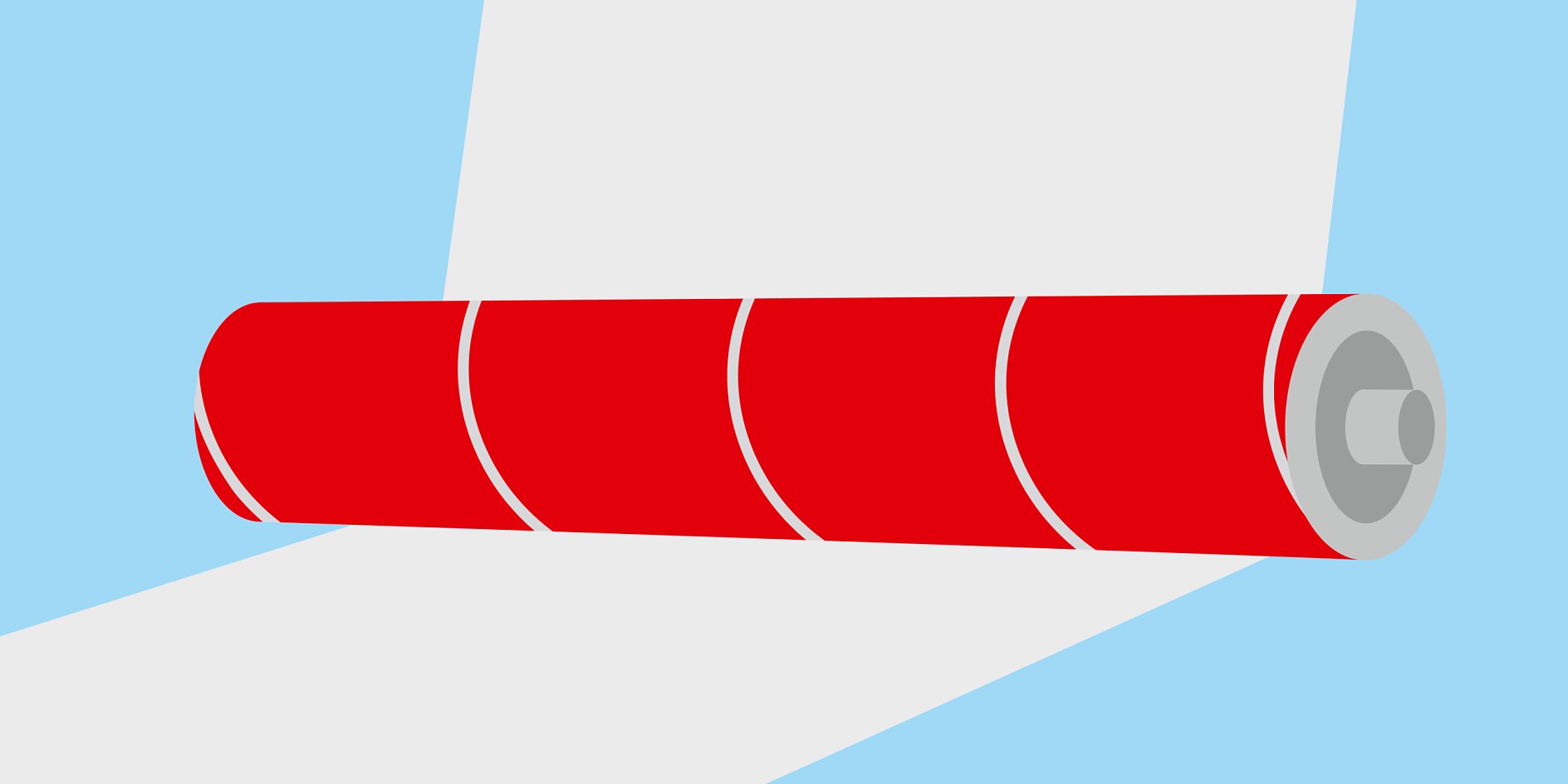 Enveloppement de cylindre tesa®&nbsp;4863, tesa®&nbsp;4563