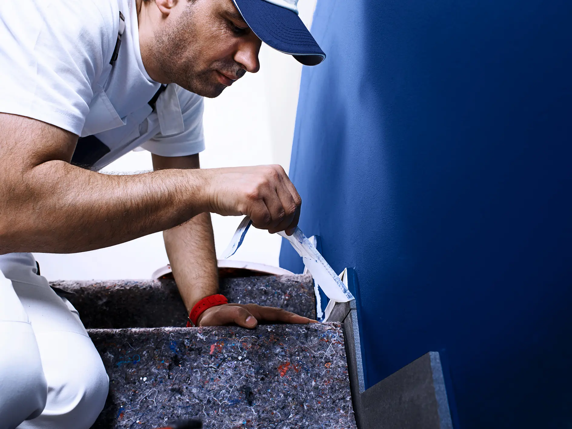 Solutions de masquage et de protection de surface destinées aux professionnels pour des bords parfaits et des lignes droites