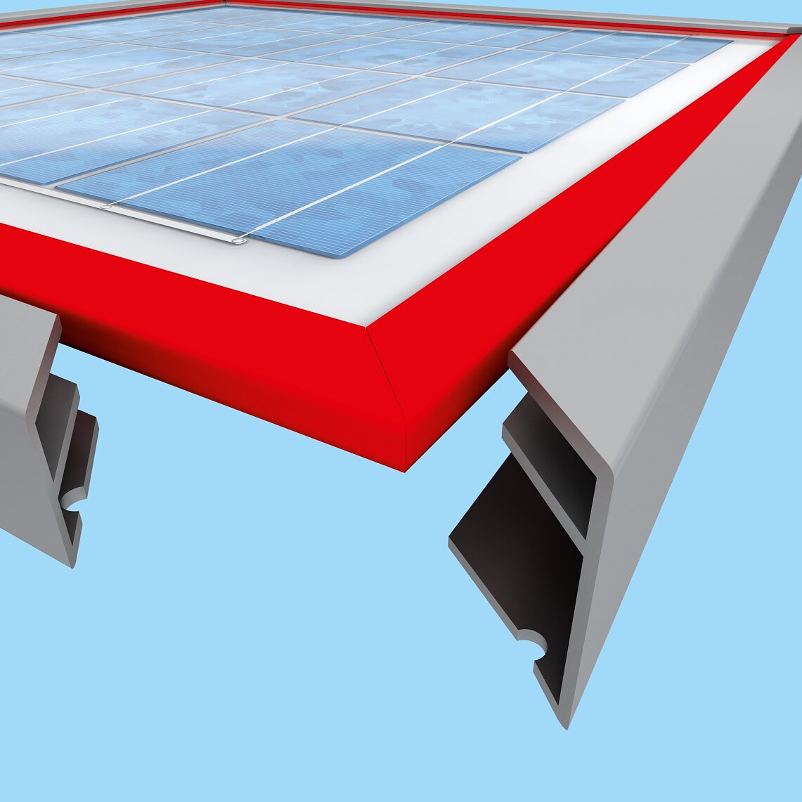 Fabriquer Un Support Pour Panneau Solaire Fixation de cadre pour panneau solaire - tesa
