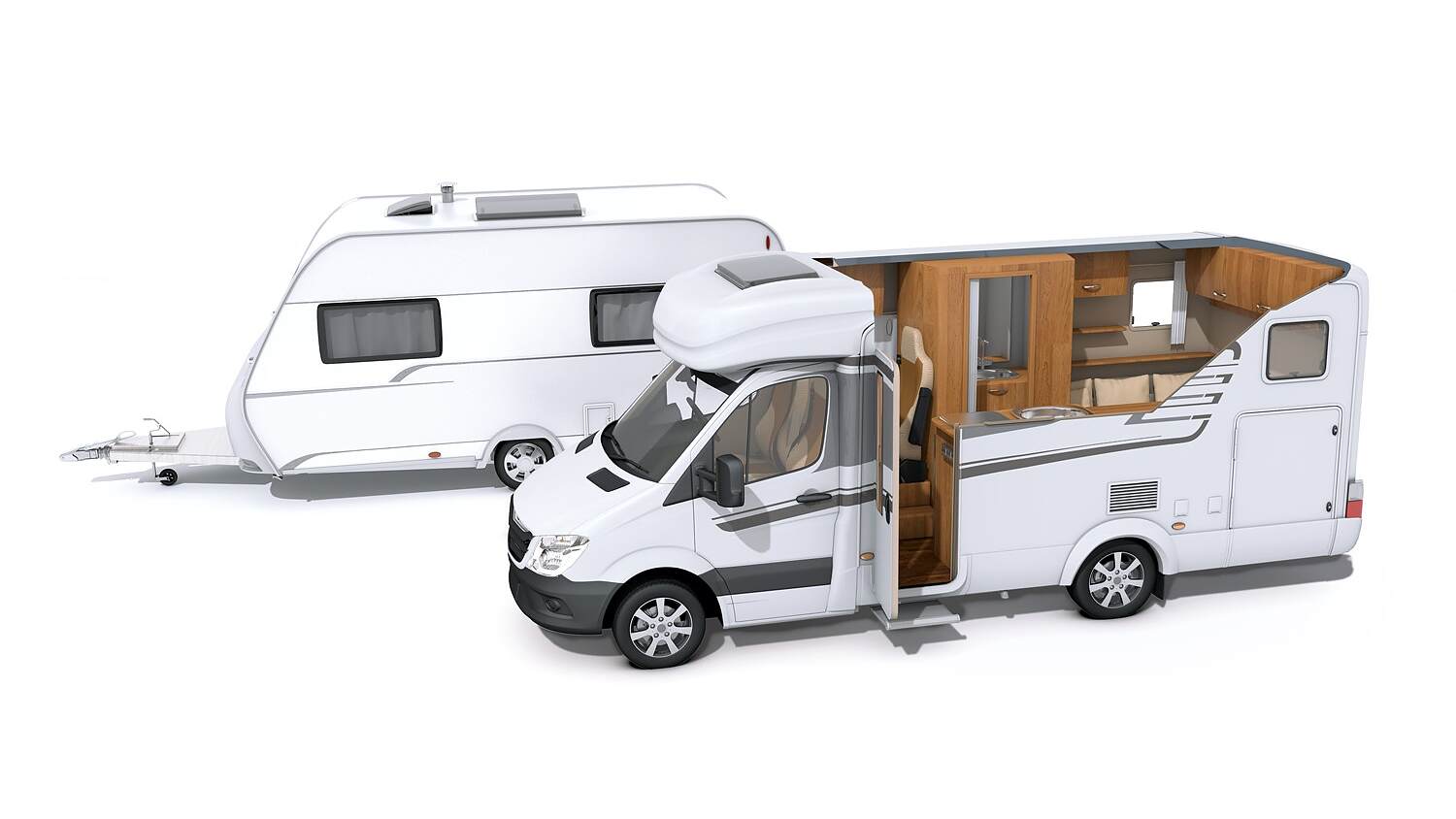  GADLANE Cales pour Camping-Car - Lot de 2 Niveau Camping Car  pour Camping-Cars et Remorques - Résistant aux UV, Blocs de Rampe Camping  Car Durables pour Caravane (Capacité de Charge