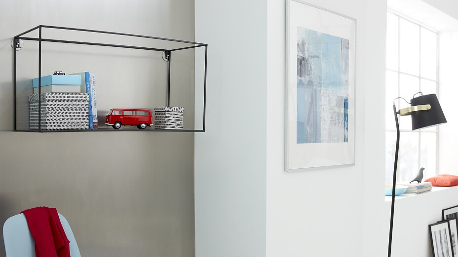 Etagere Metallique Murale Fixation Sans Percage Tesa