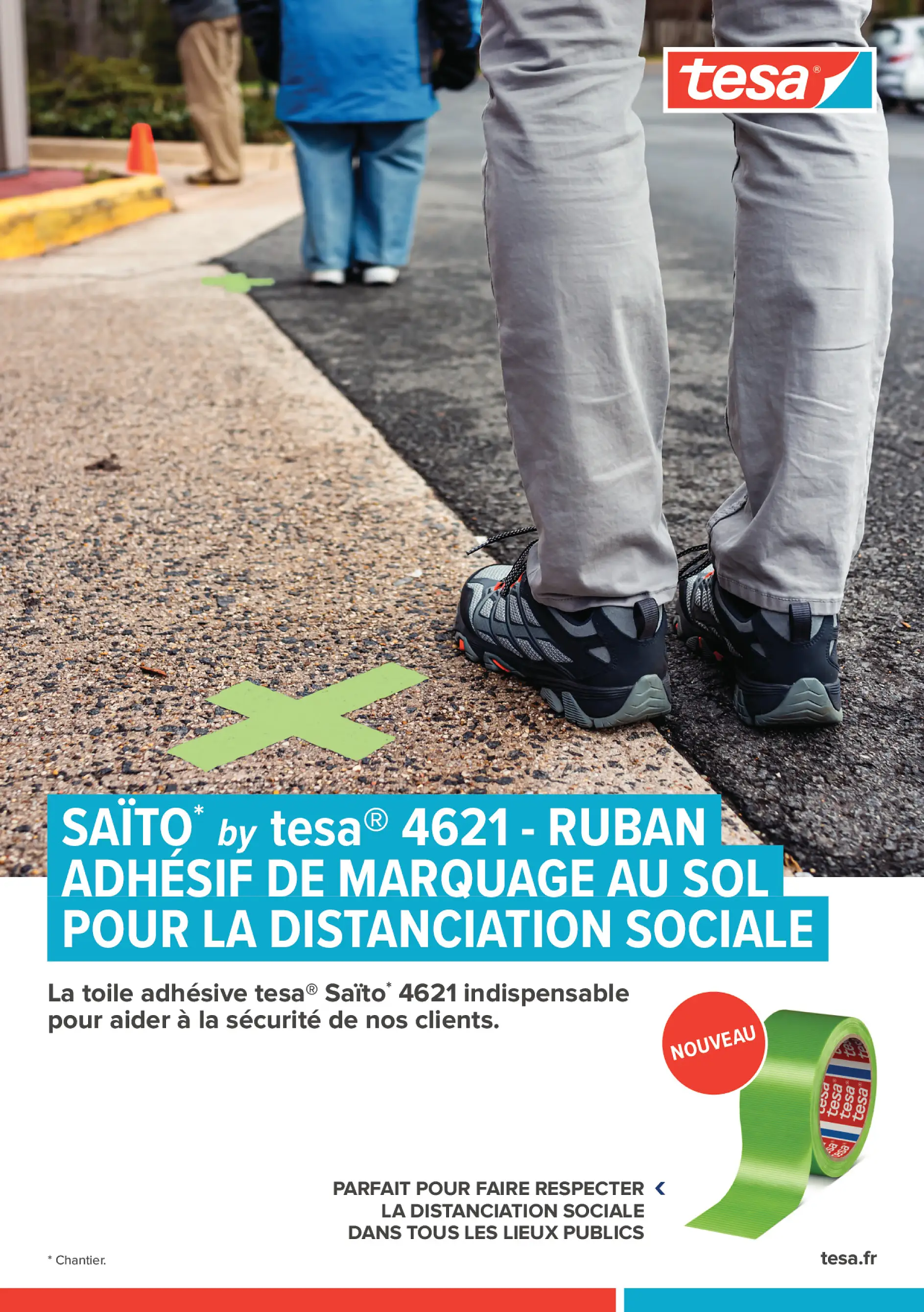 Flyer 4621 Saïto Distanciation sociale