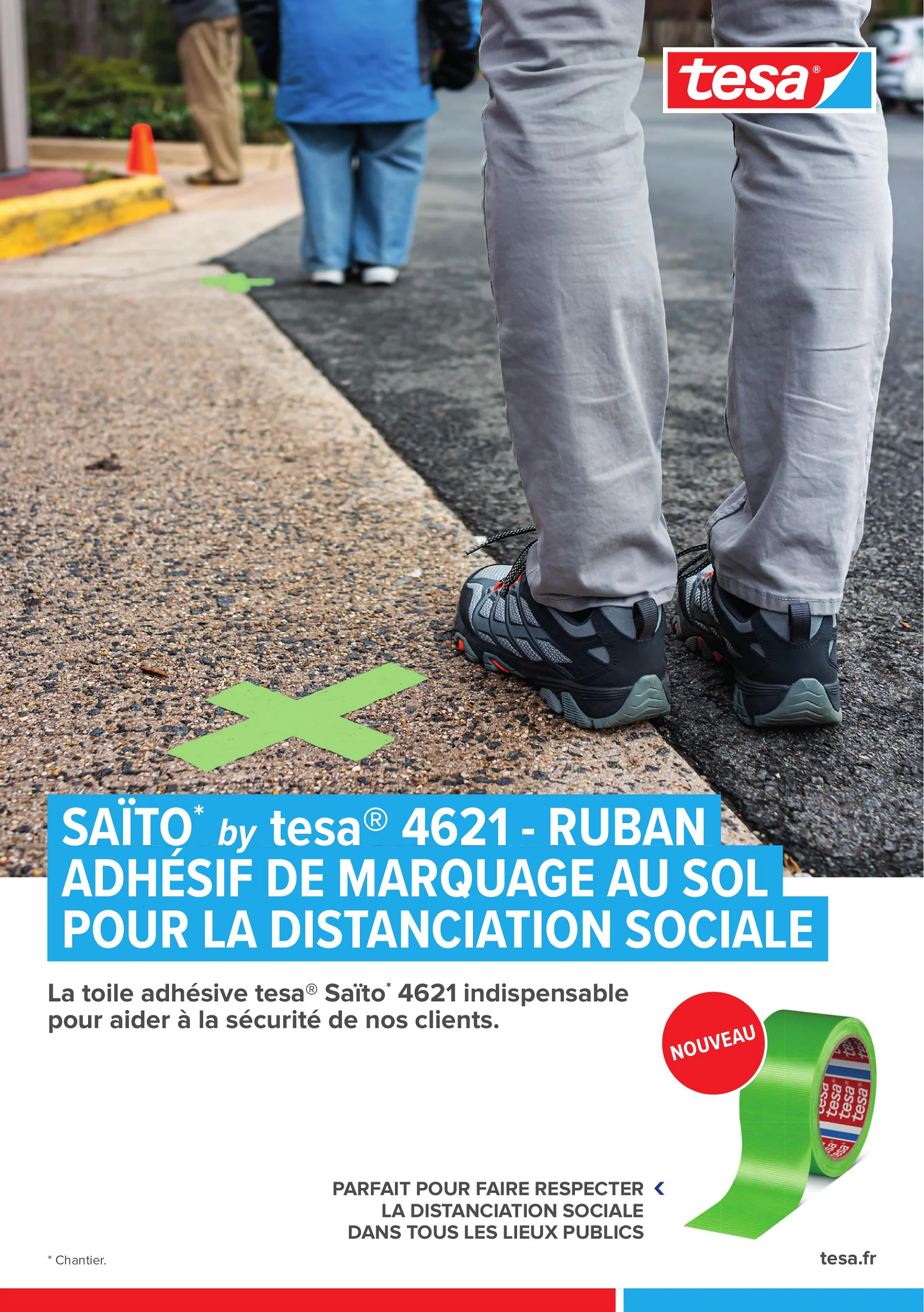 Flyer 4621 Saïto Distanciation sociale