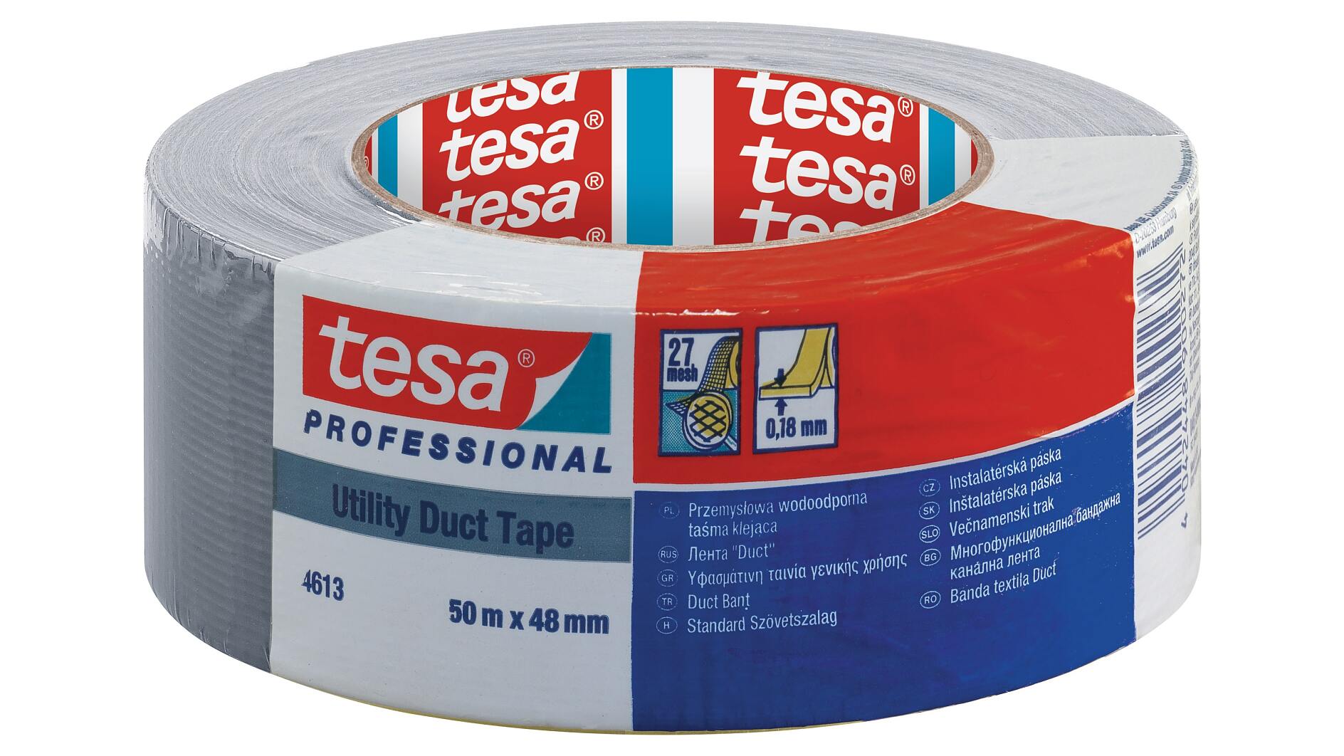 TESA Ruban adhésif isolant - ISO TAPE - 15 mm x 10 m - Rouge (Fixation et  emballage)